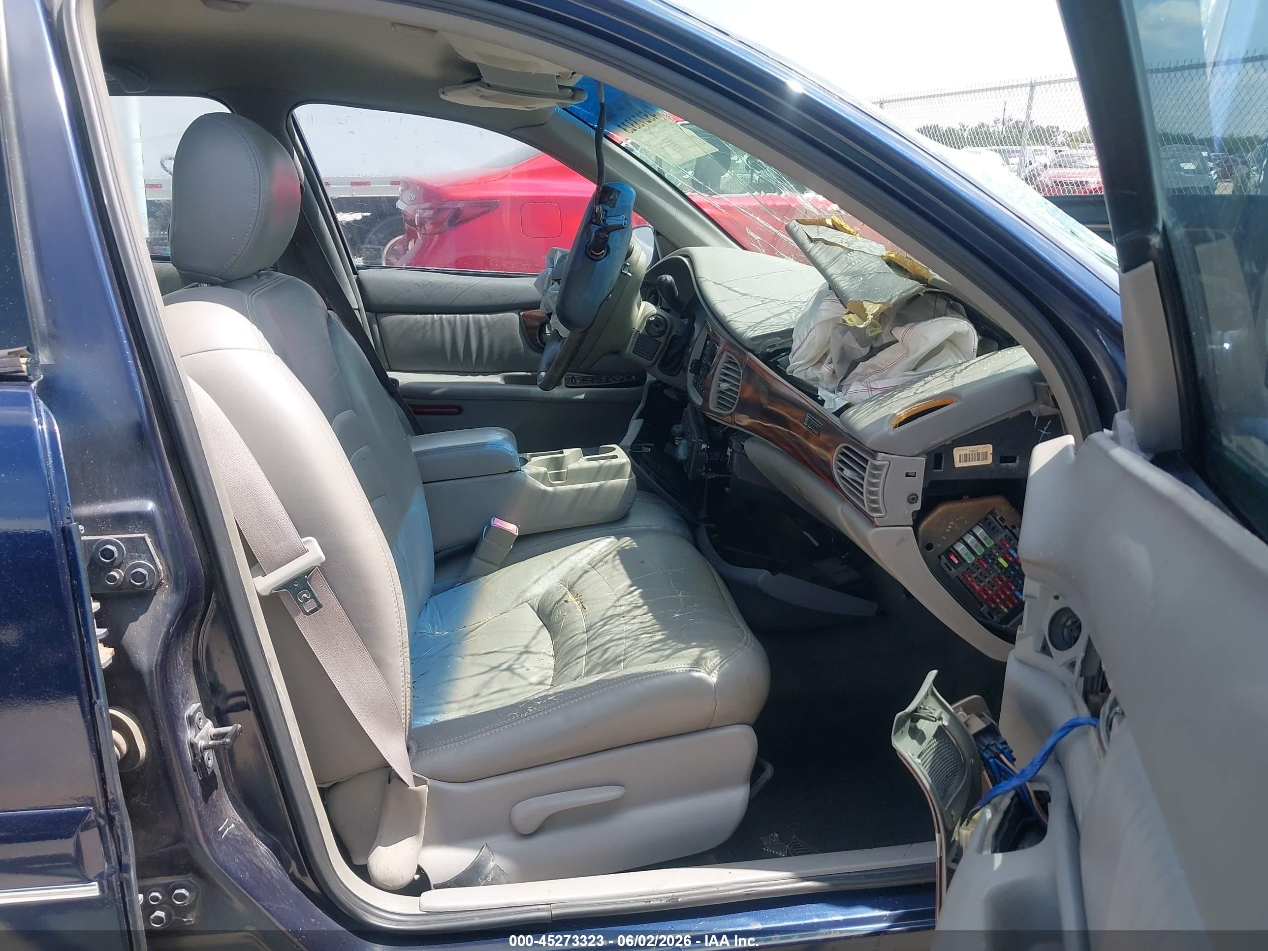 2002 Buick Century Limited Blue vin: 2G4WY55J021119252