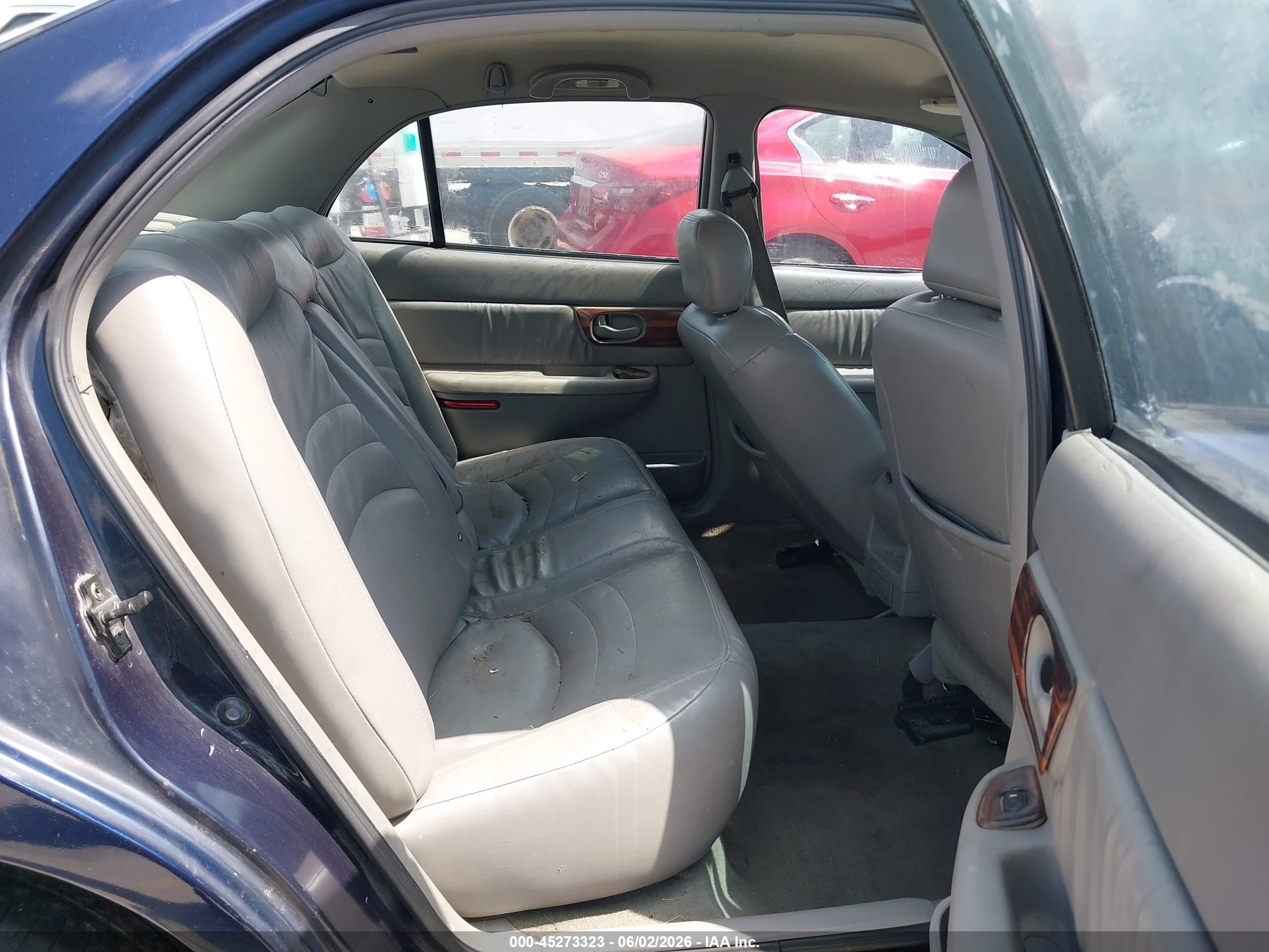 2002 Buick Century Limited Blue vin: 2G4WY55J021119252