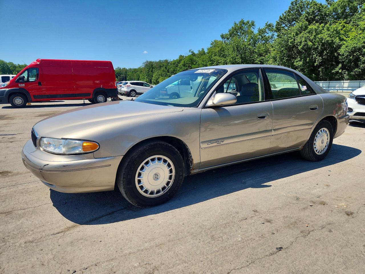 2001 Buick Century Limited Gold vin: 2G4WY55J811174997