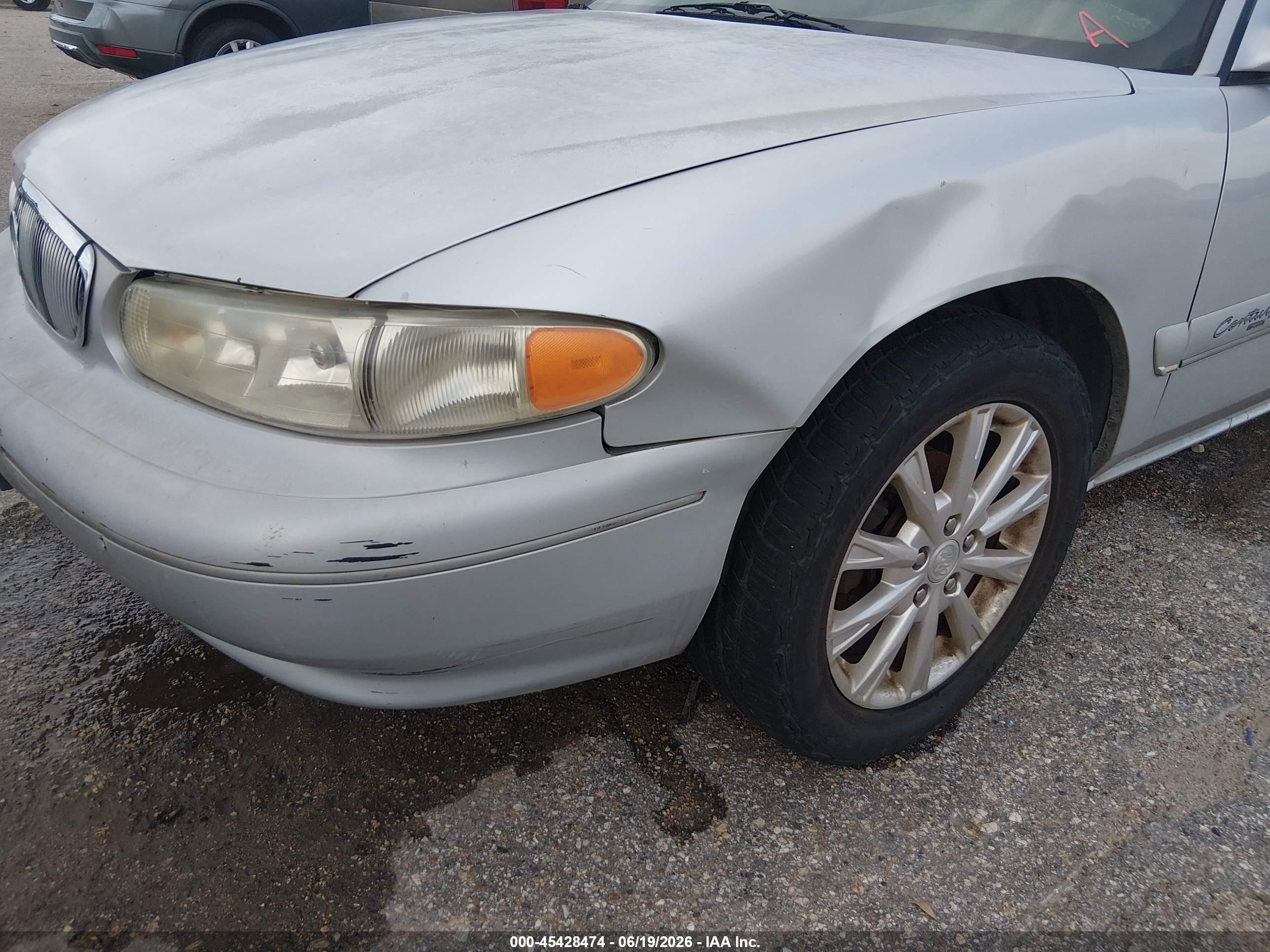 2000 Buick Century Limited Silver vin: 2G4WY55J8Y1236389