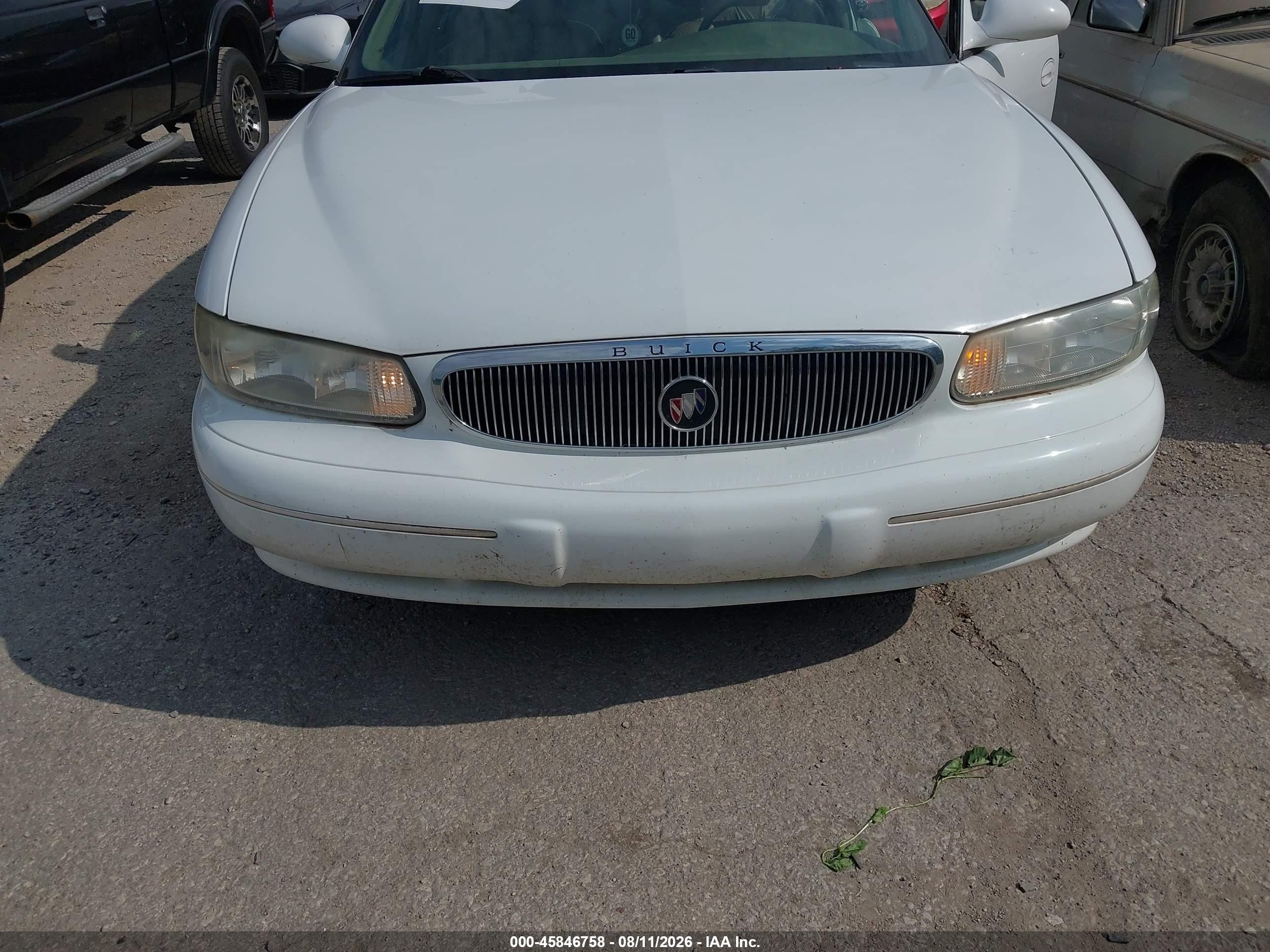 2000 Buick Century Limited White vin: 2G4WY55J8Y1253600