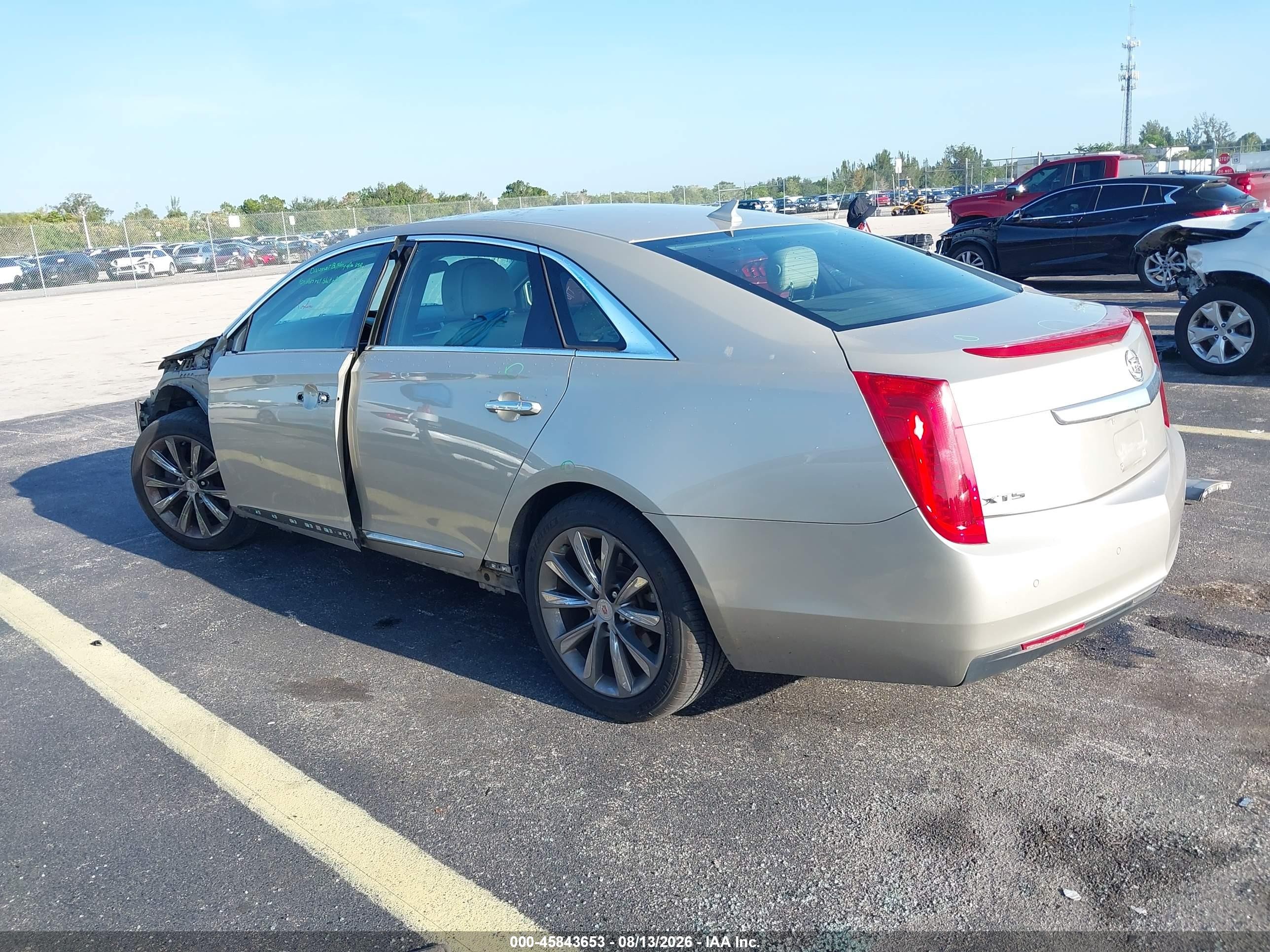 2014 Cadillac Xts Standard Золотой vin: 2G61L5S30E9256994
