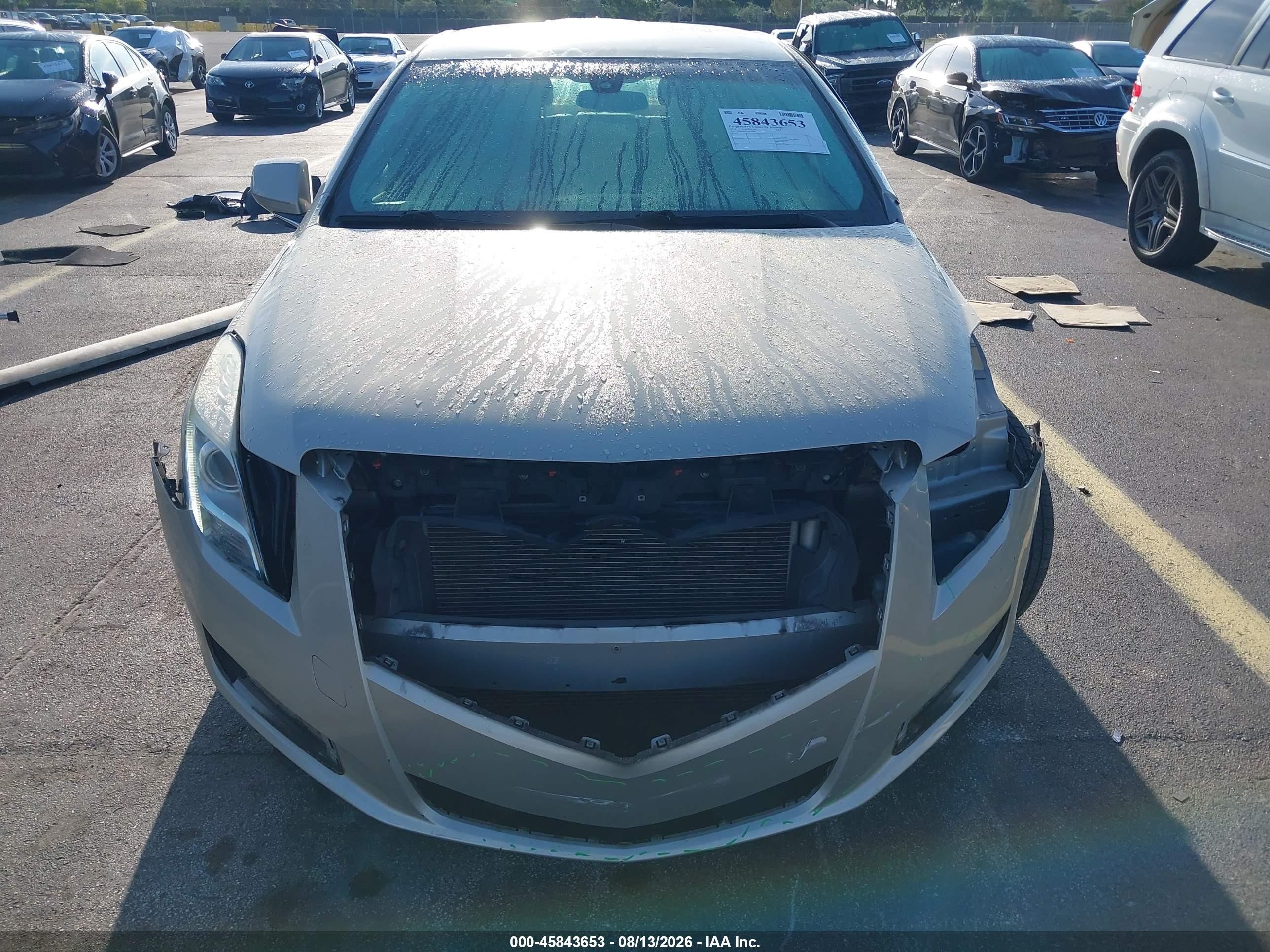 2014 Cadillac Xts Standard Золотой vin: 2G61L5S30E9256994