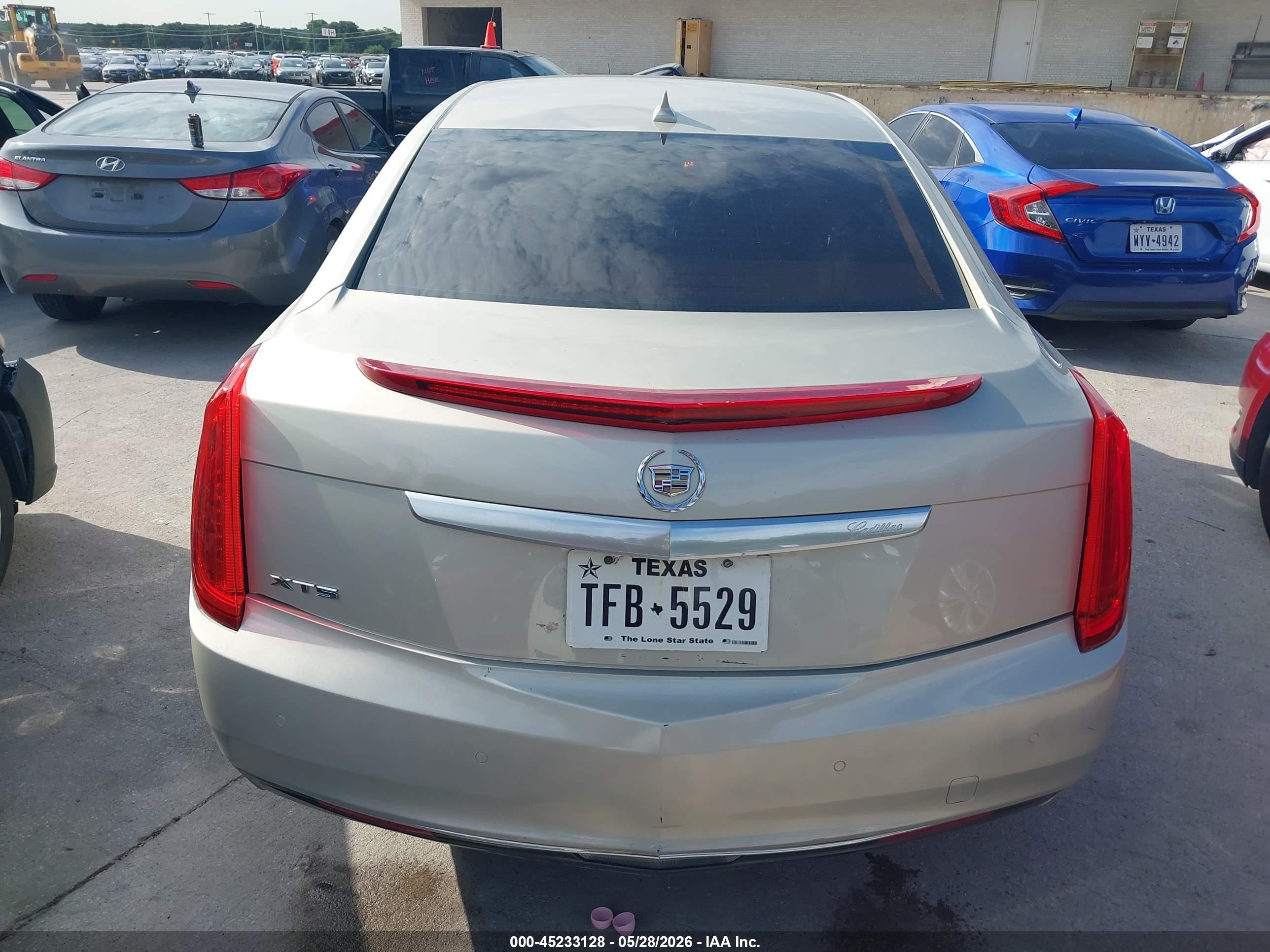 2014 Cadillac Xts Standard Beige vin: 2G61L5S30E9296346