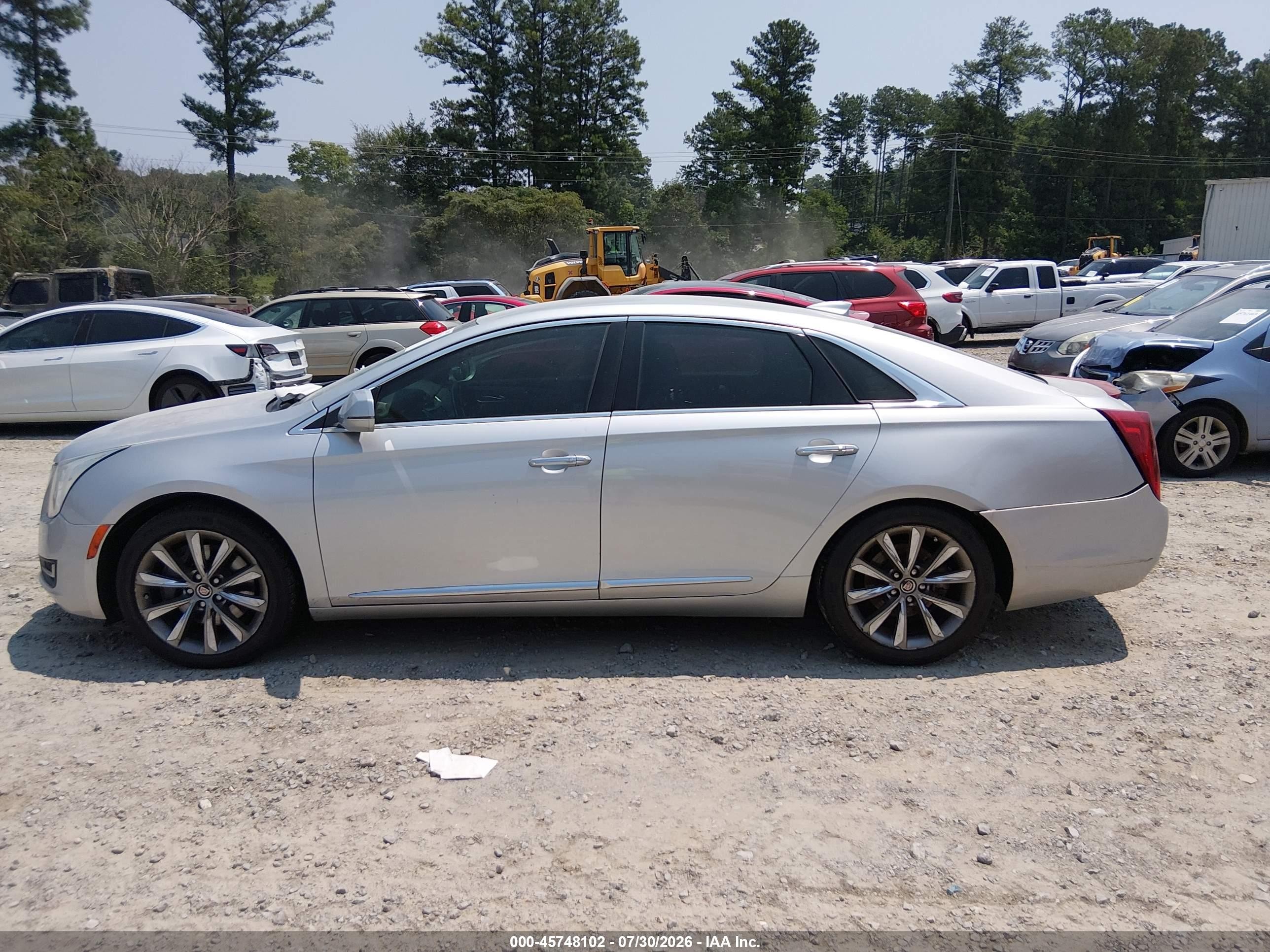 2015 Cadillac Xts Standard Серебряный vin: 2G61L5S30F9135643