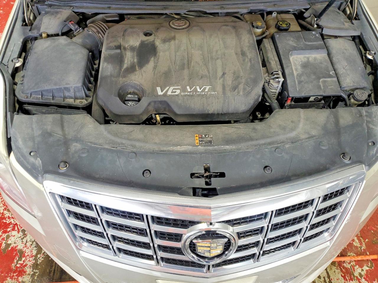2014 Cadillac Xts Beige vin: 2G61L5S32E9129079