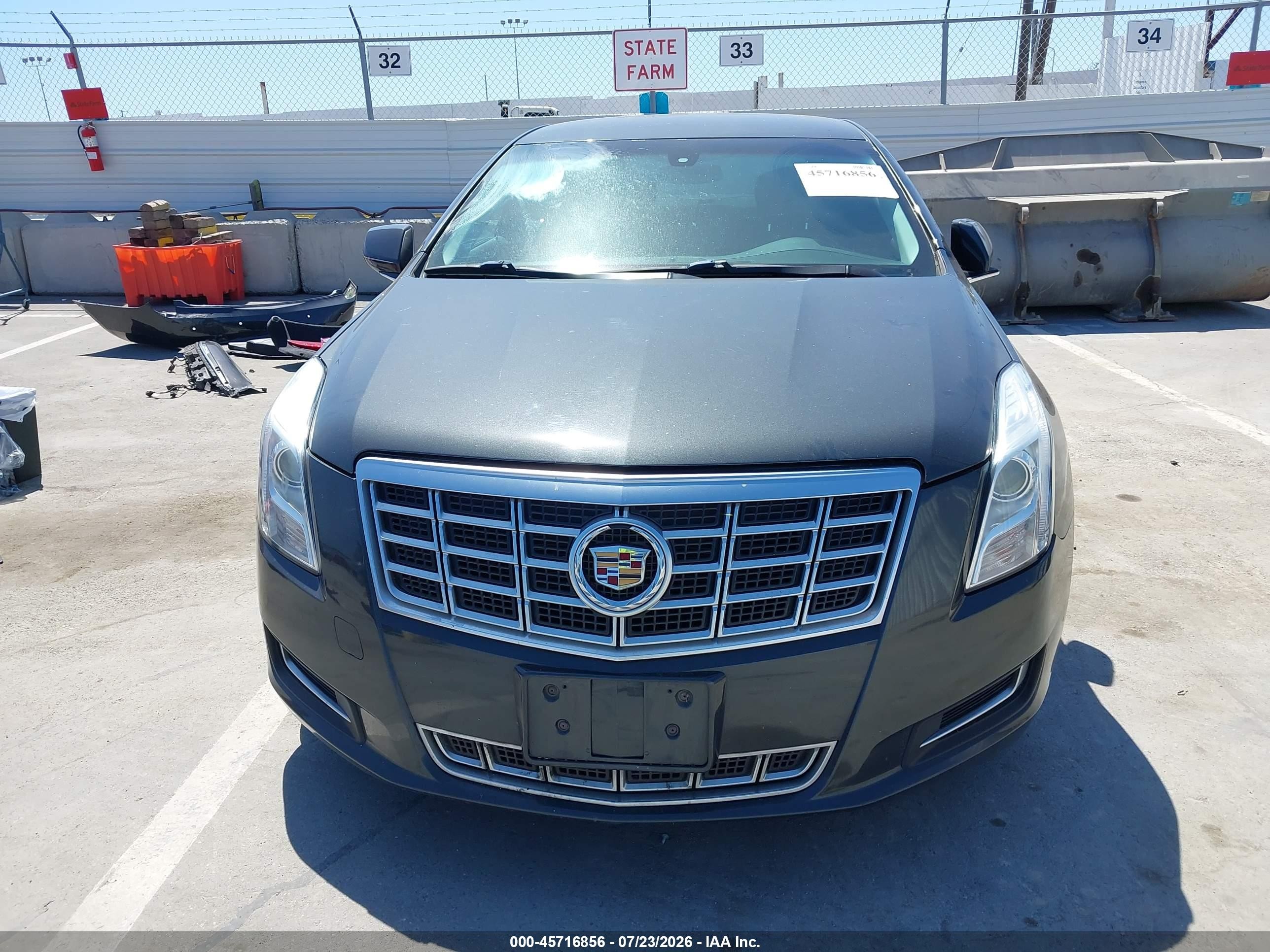 2014 Cadillac Xts Standard Gray vin: 2G61L5S32E9206260