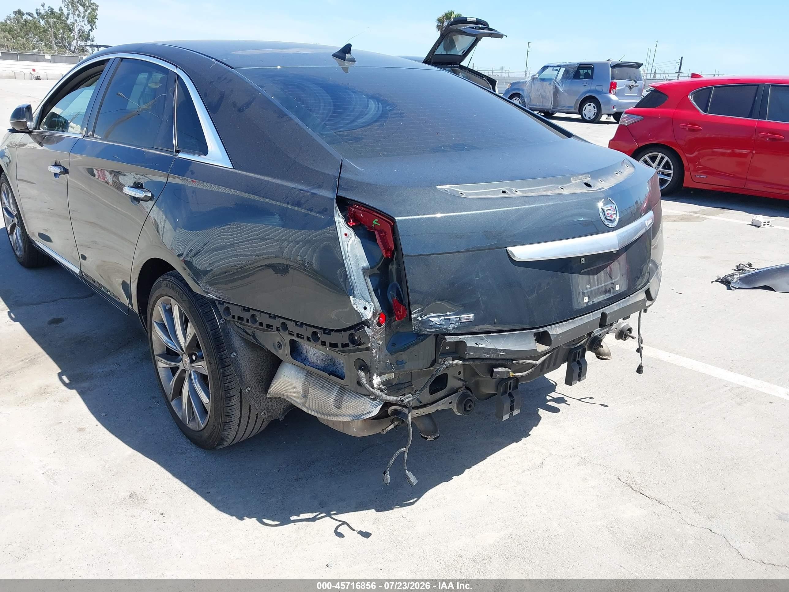 2014 Cadillac Xts Standard Gray vin: 2G61L5S32E9206260