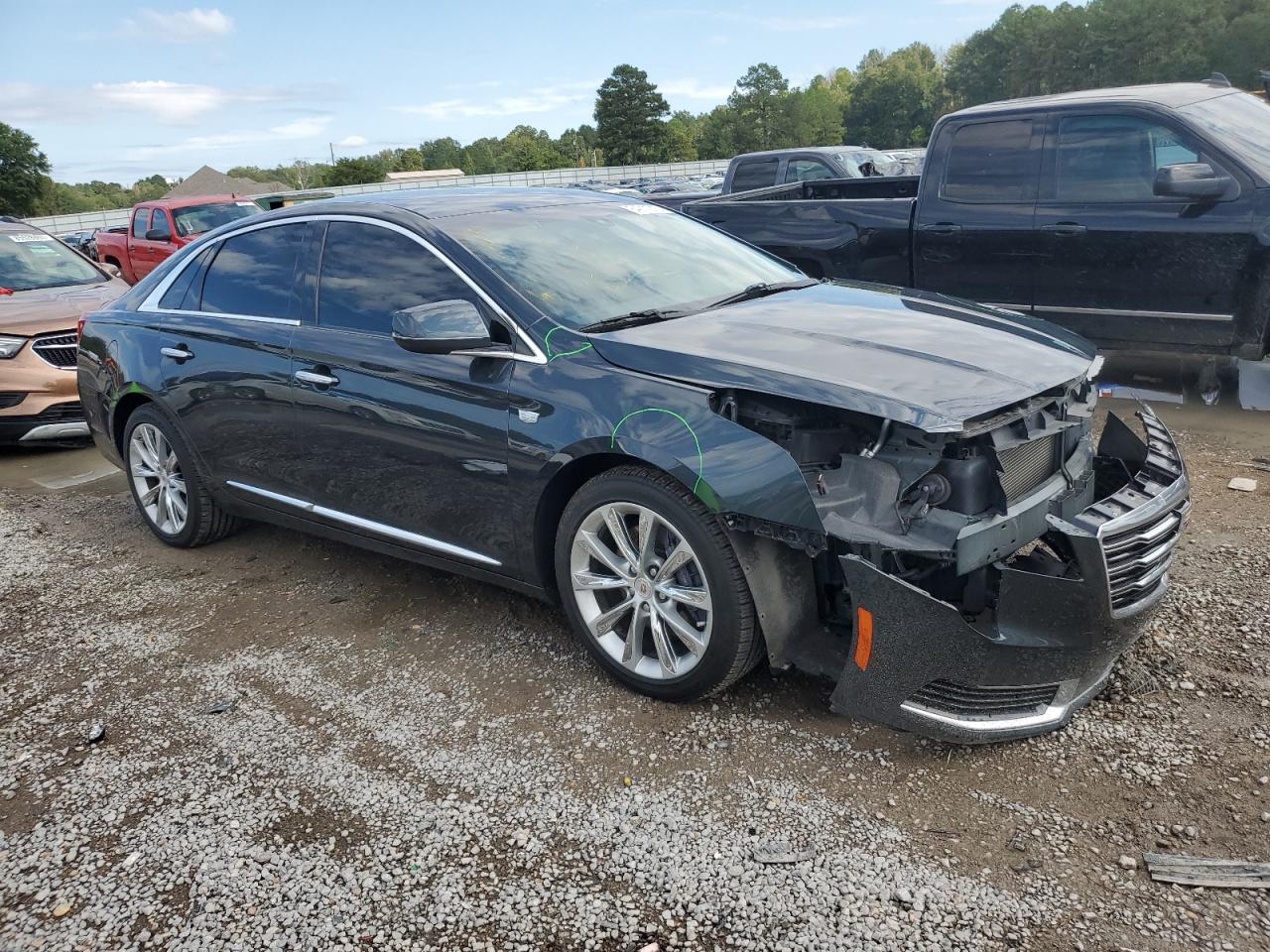 2018 Cadillac Xts Charcoal vin: 2G61L5S32J9176445