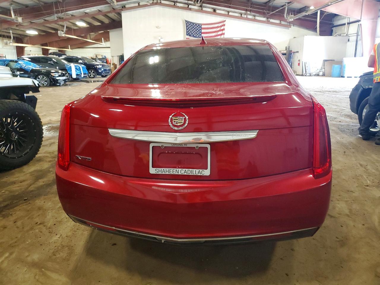 2014 Cadillac Xts Burgundy vin: 2G61L5S33E9317495
