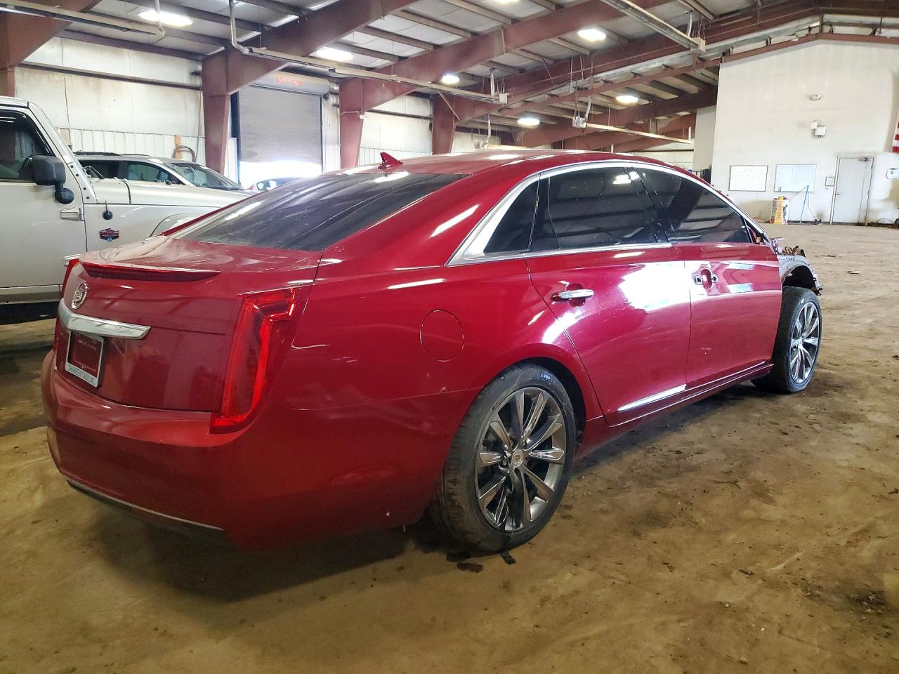 2014 Cadillac Xts Burgundy vin: 2G61L5S33E9317495