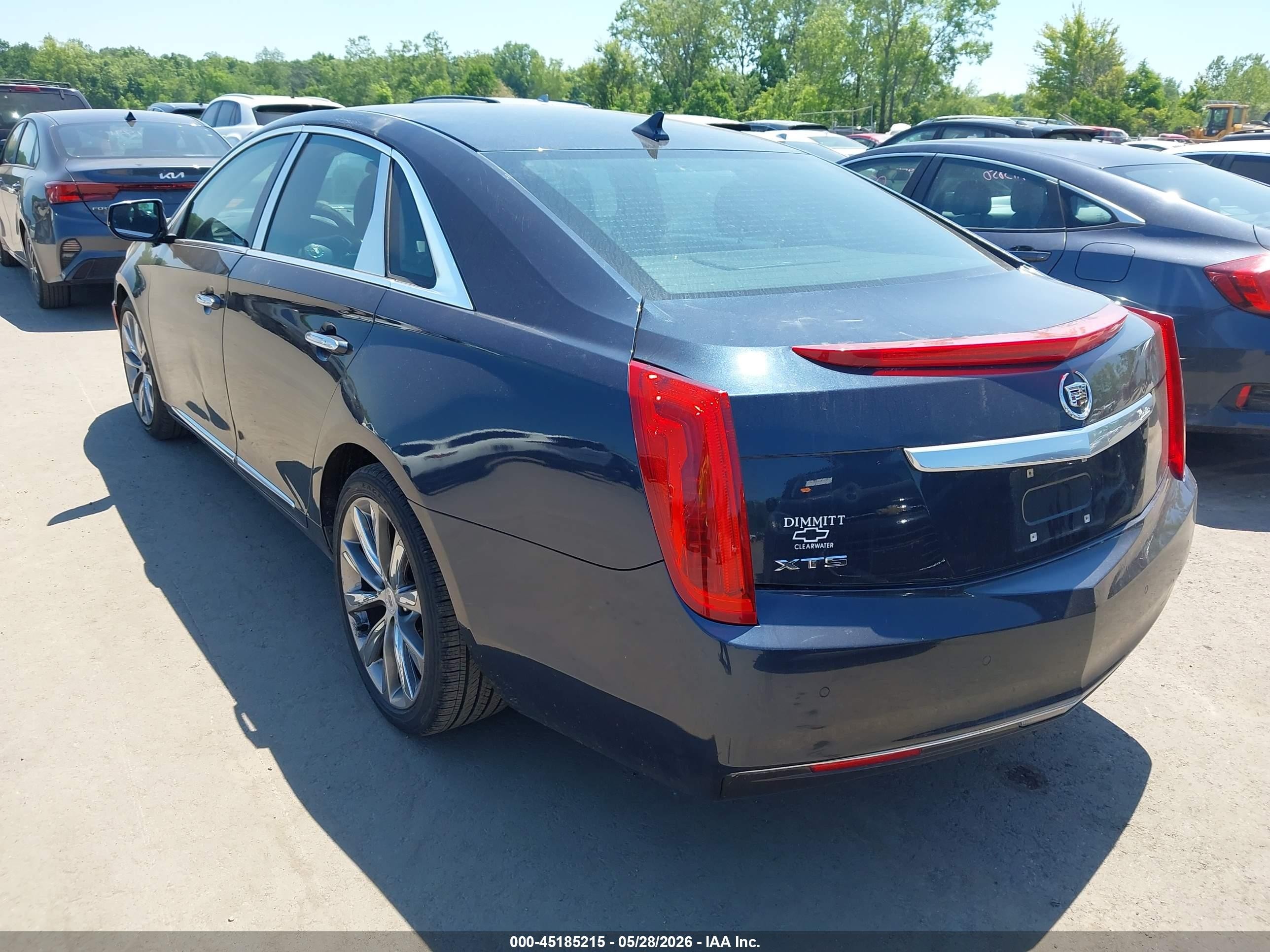 2014 Cadillac Xts Standard Blue vin: 2G61L5S37E9248052
