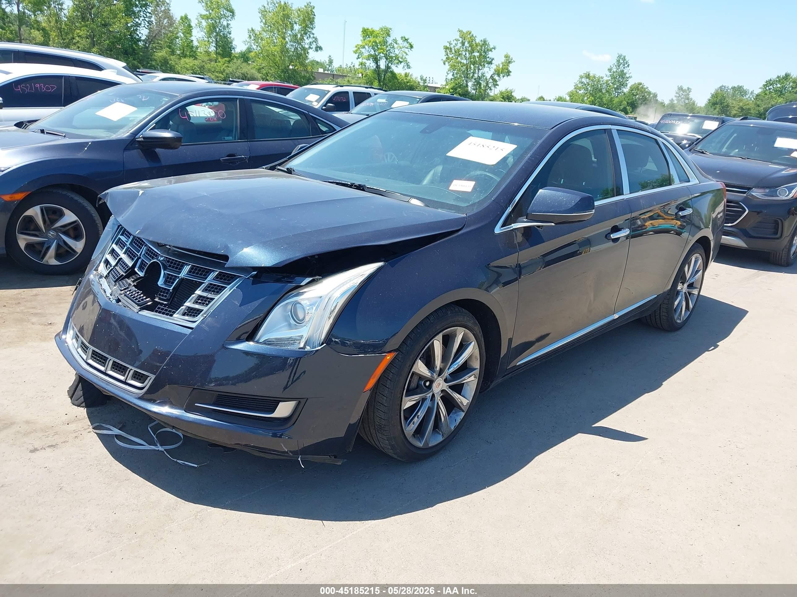 2014 Cadillac Xts Standard Blue vin: 2G61L5S37E9248052