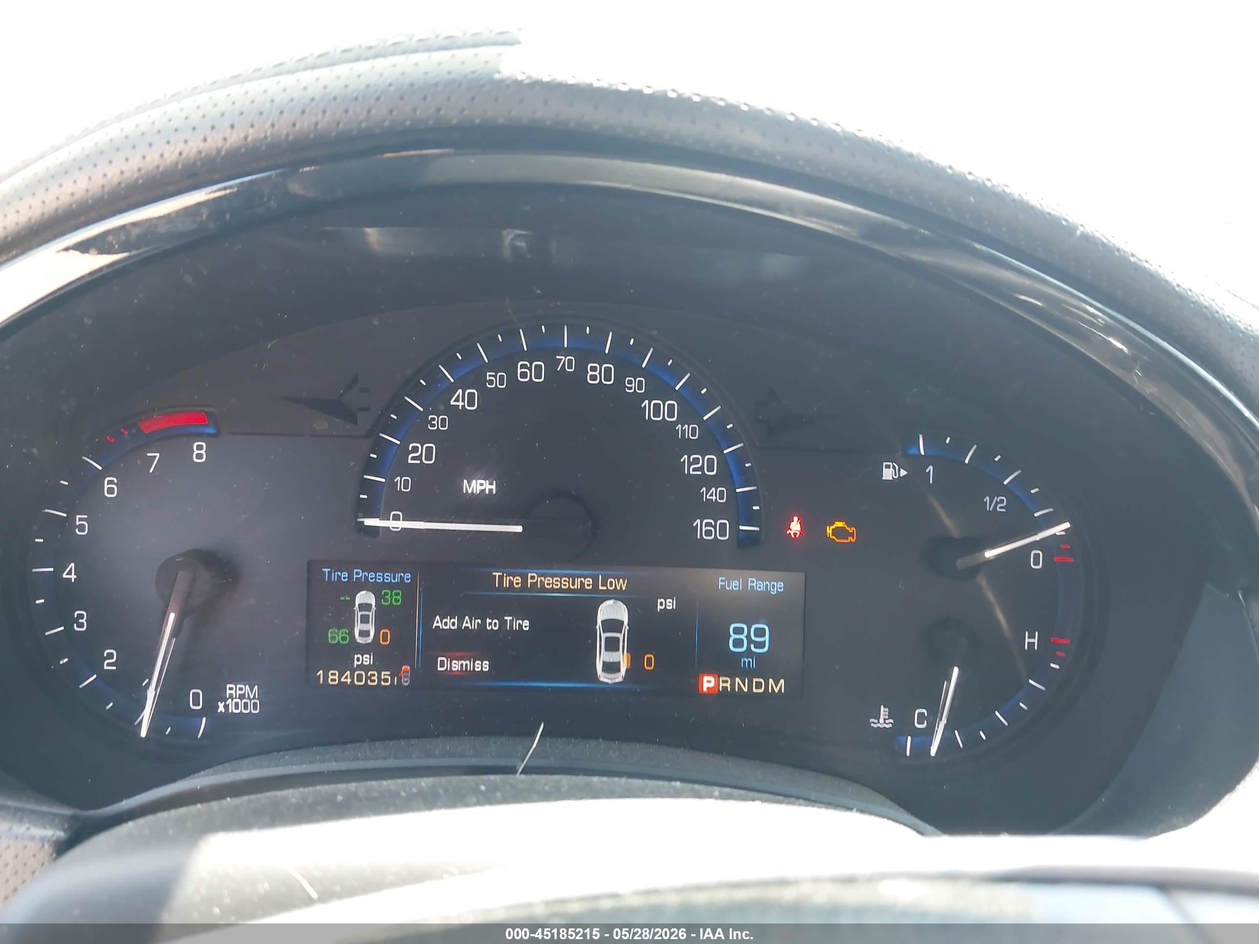 2014 Cadillac Xts Standard Blue vin: 2G61L5S37E9248052