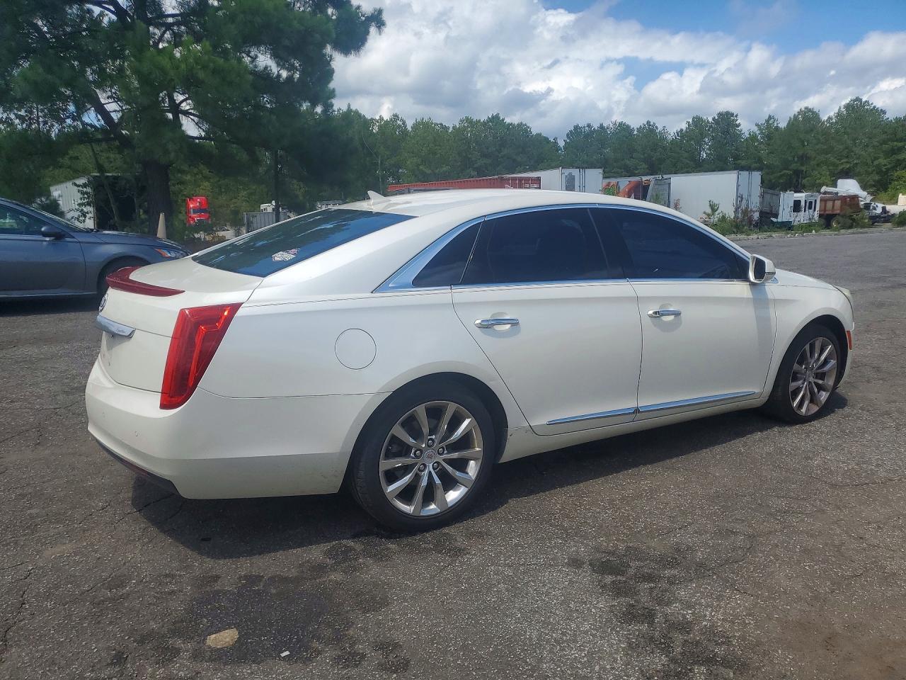 2014 Cadillac Xts White vin: 2G61L5S38E9296241
