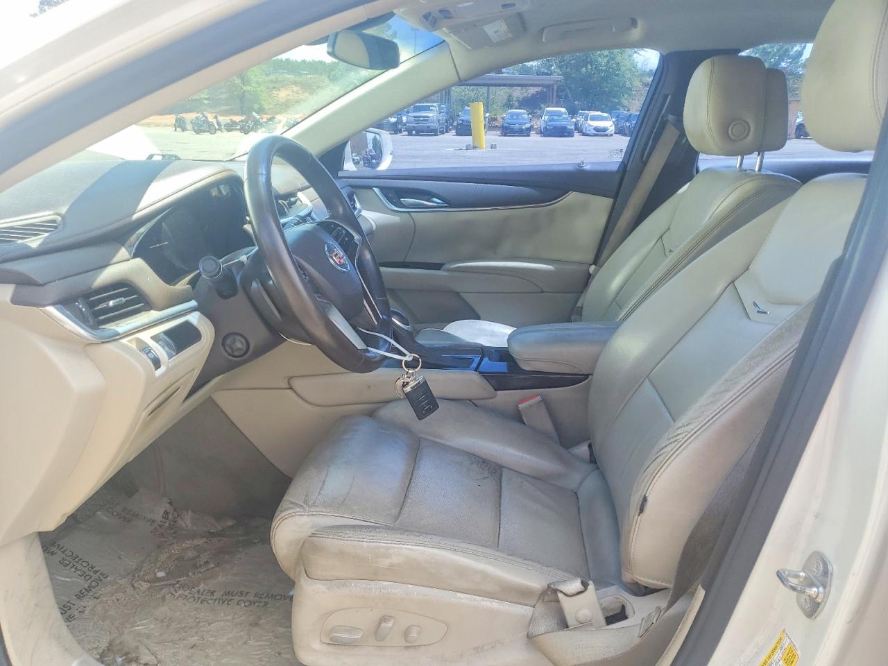 2014 Cadillac Xts White vin: 2G61L5S38E9296241