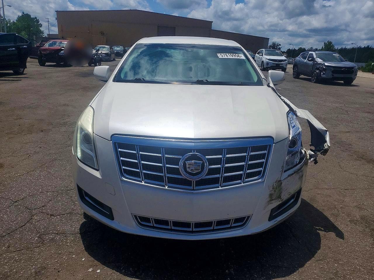 2014 Cadillac Xts White vin: 2G61L5S38E9296241
