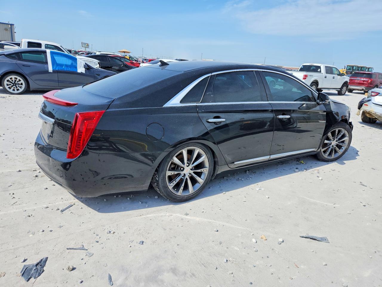 2014 Cadillac Xts Черный vin: 2G61L5S3XE9206779