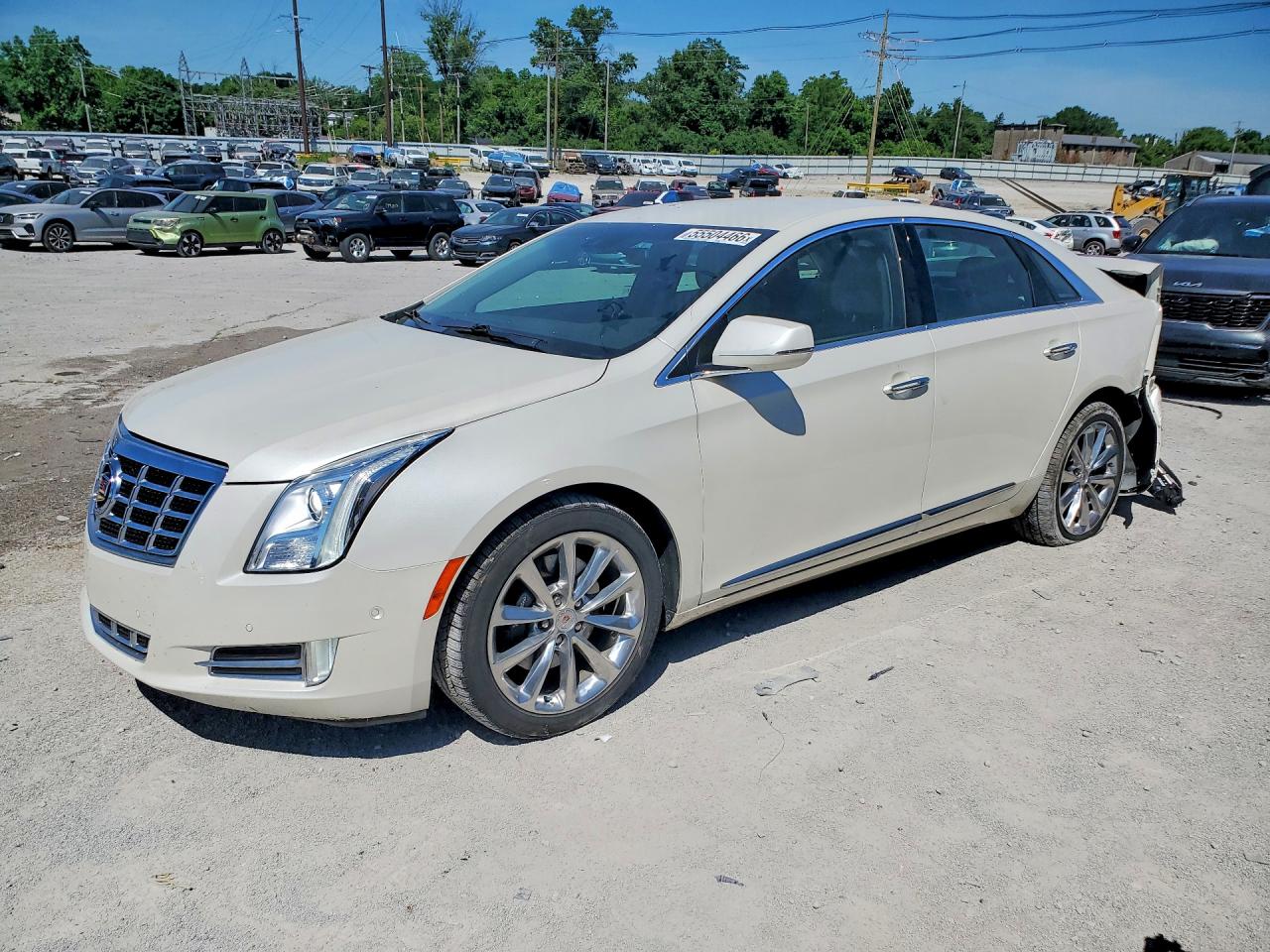 2014 Cadillac Xts Luxury Collection White vin: 2G61M5S30E9181081
