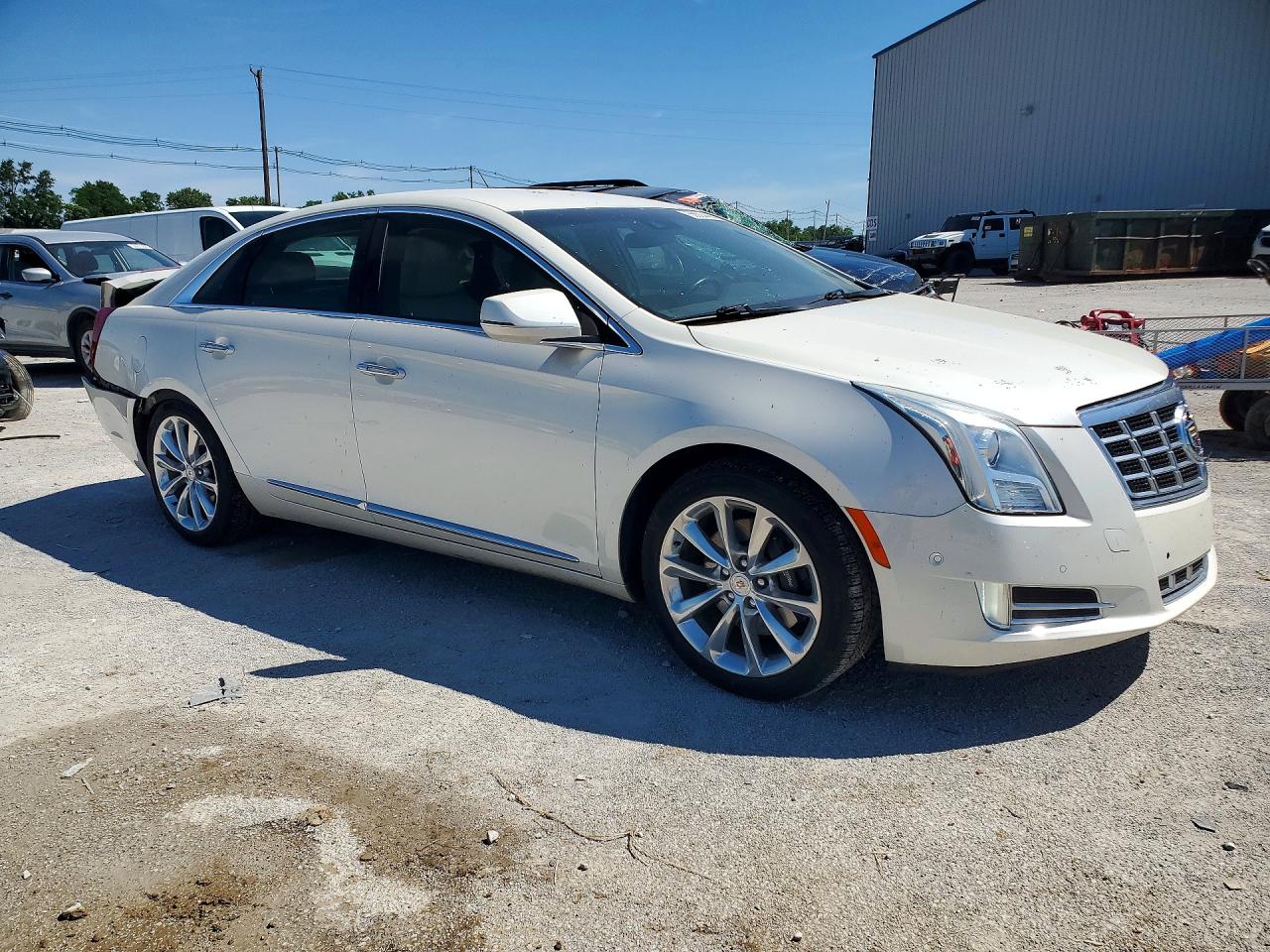 2014 Cadillac Xts Luxury Collection Белый vin: 2G61M5S30E9181081