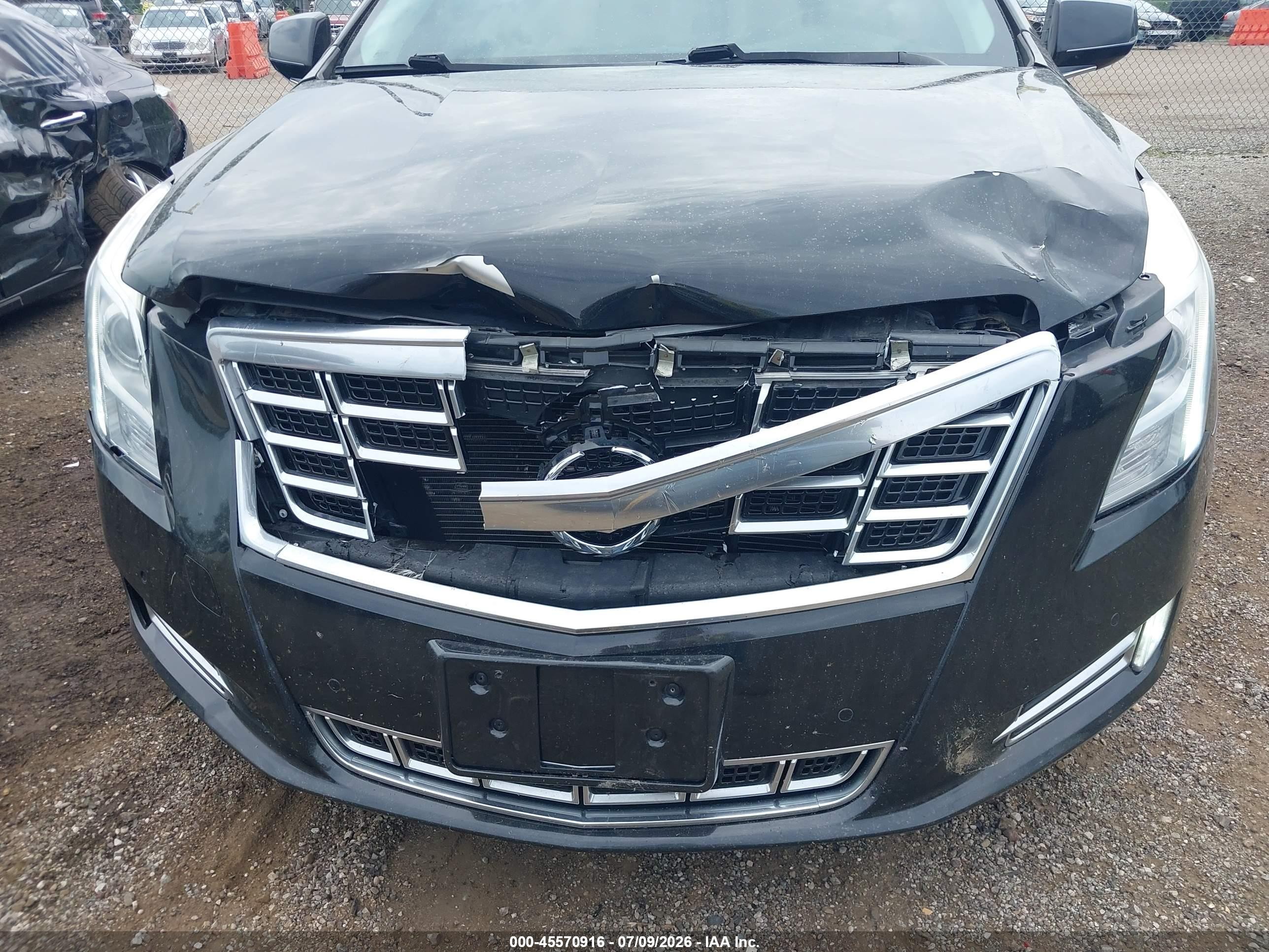 2014 Cadillac Xts Luxury Black vin: 2G61M5S30E9292875