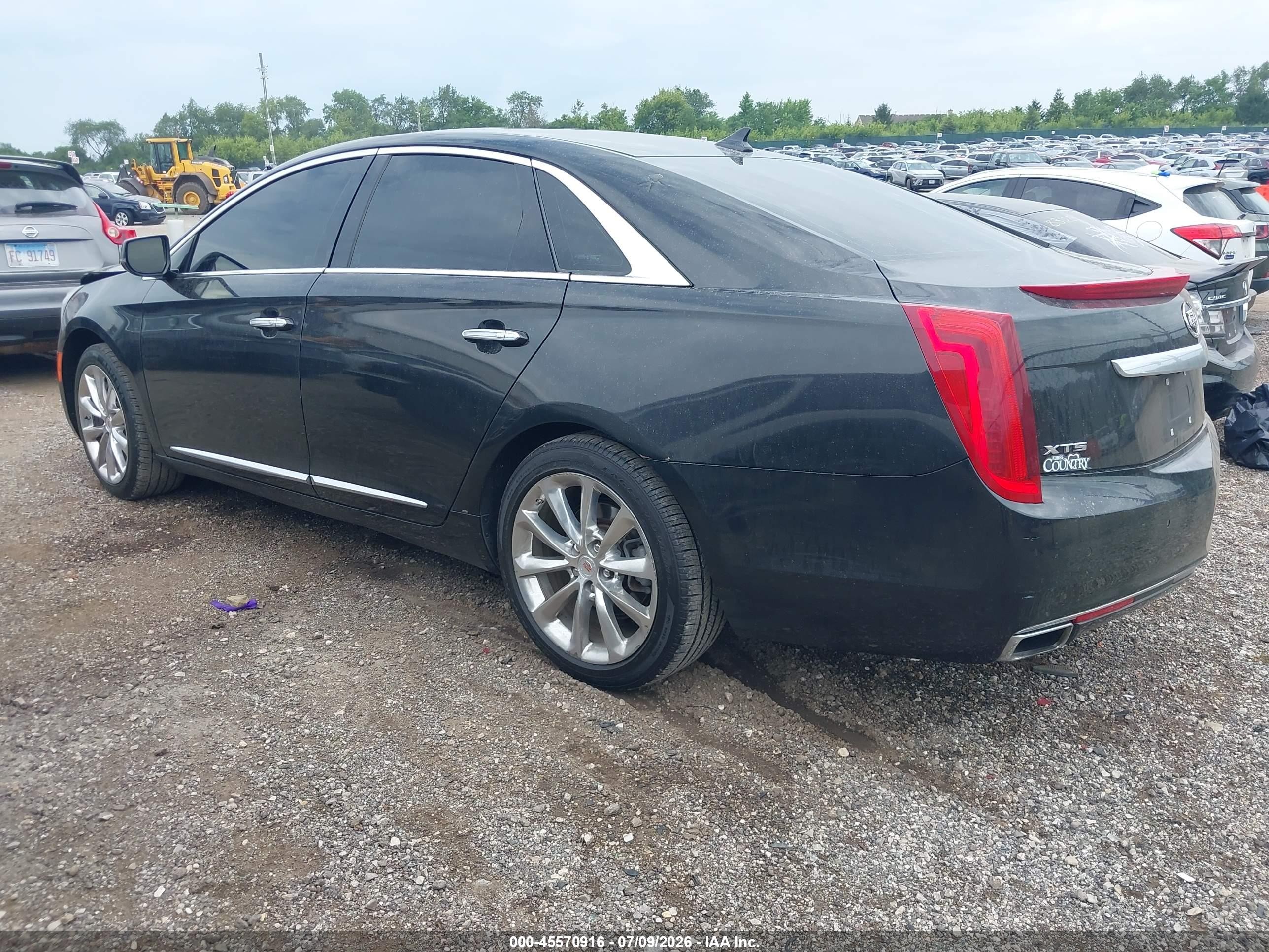 2014 Cadillac Xts Luxury Black vin: 2G61M5S30E9292875