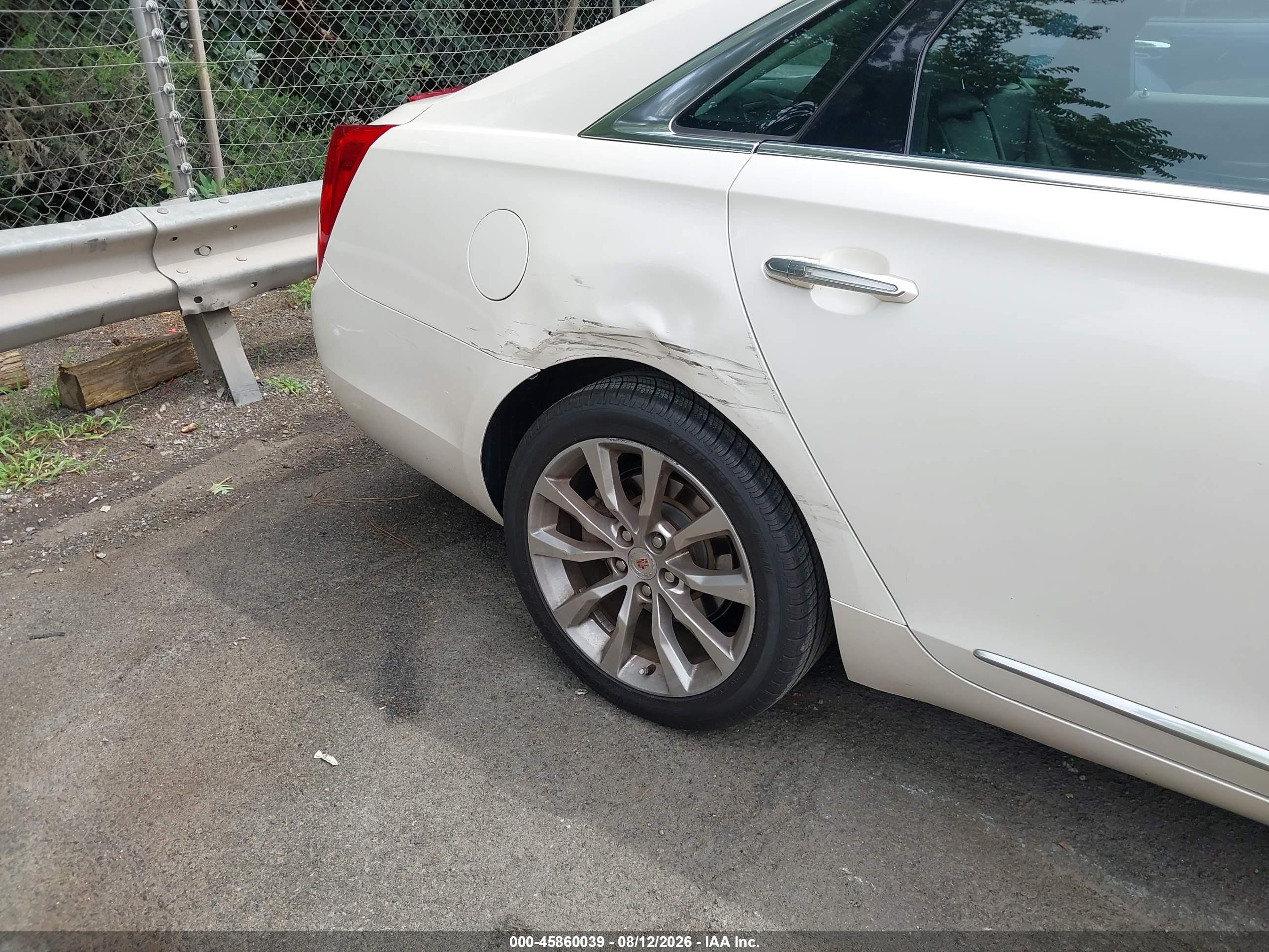 2015 Cadillac Xts Luxury White vin: 2G61M5S30F9171653
