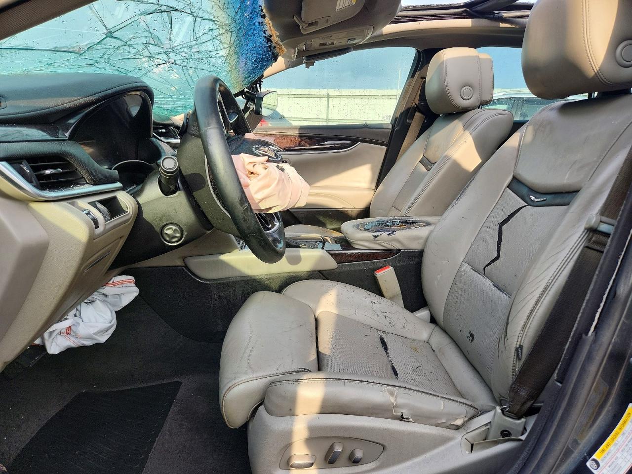 2014 Cadillac Xts Luxury Collection Gray vin: 2G61M5S31E9167903