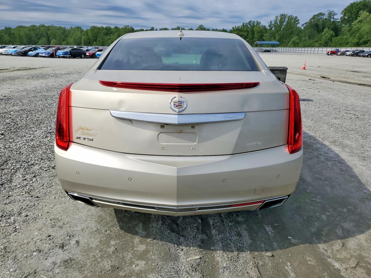 2014 Cadillac Xts Luxury Collection Желто-коричневый vin: 2G61M5S31E9183356