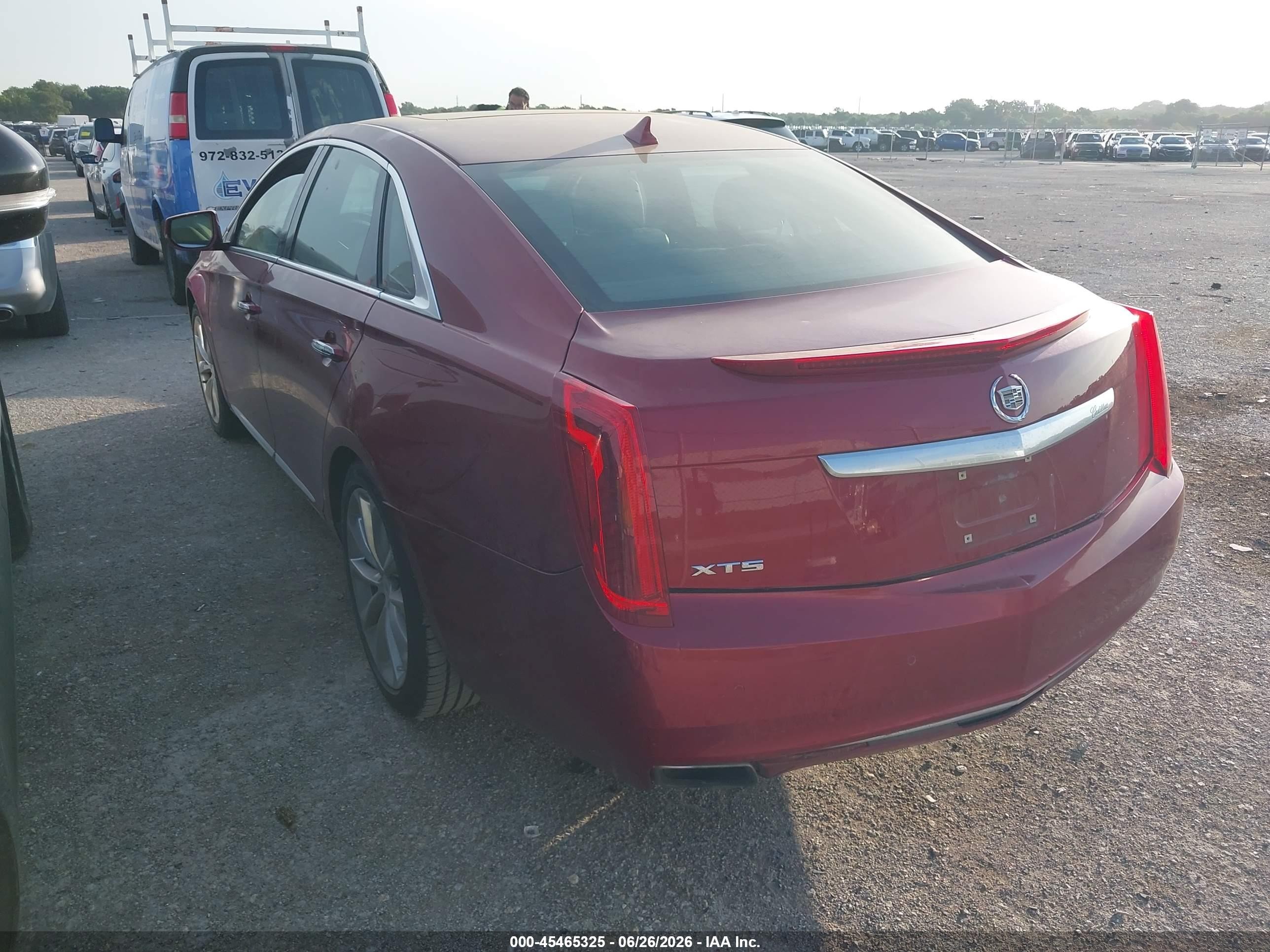 2014 Cadillac Xts Luxury Red vin: 2G61M5S31E9210197
