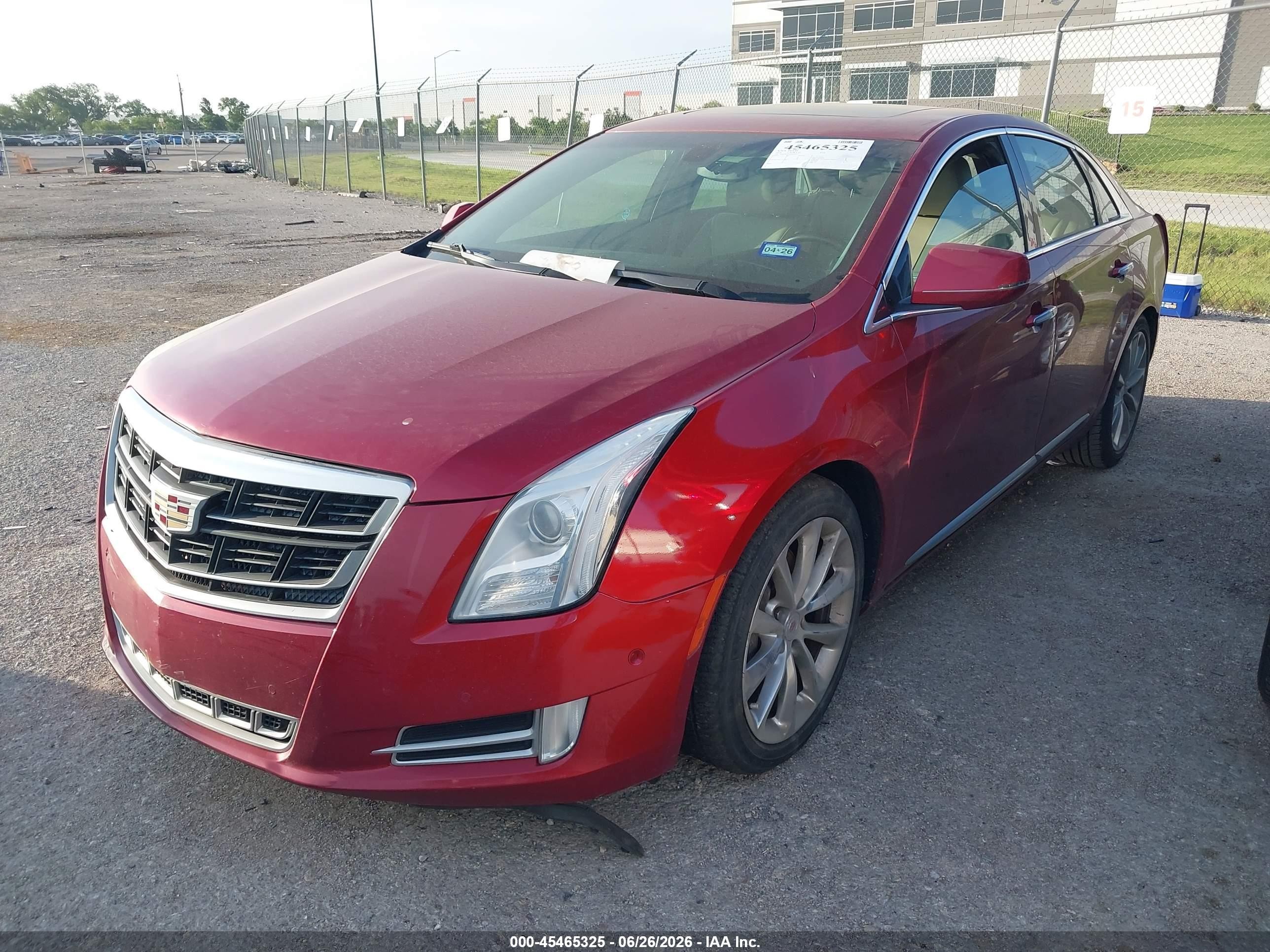 2014 Cadillac Xts Luxury Red vin: 2G61M5S31E9210197