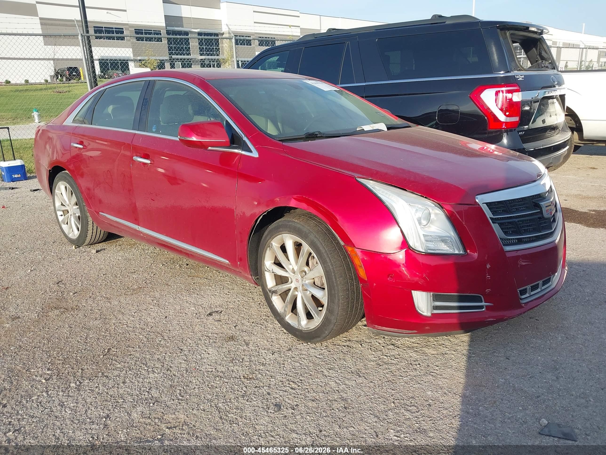 2014 Cadillac Xts Luxury Red vin: 2G61M5S31E9210197