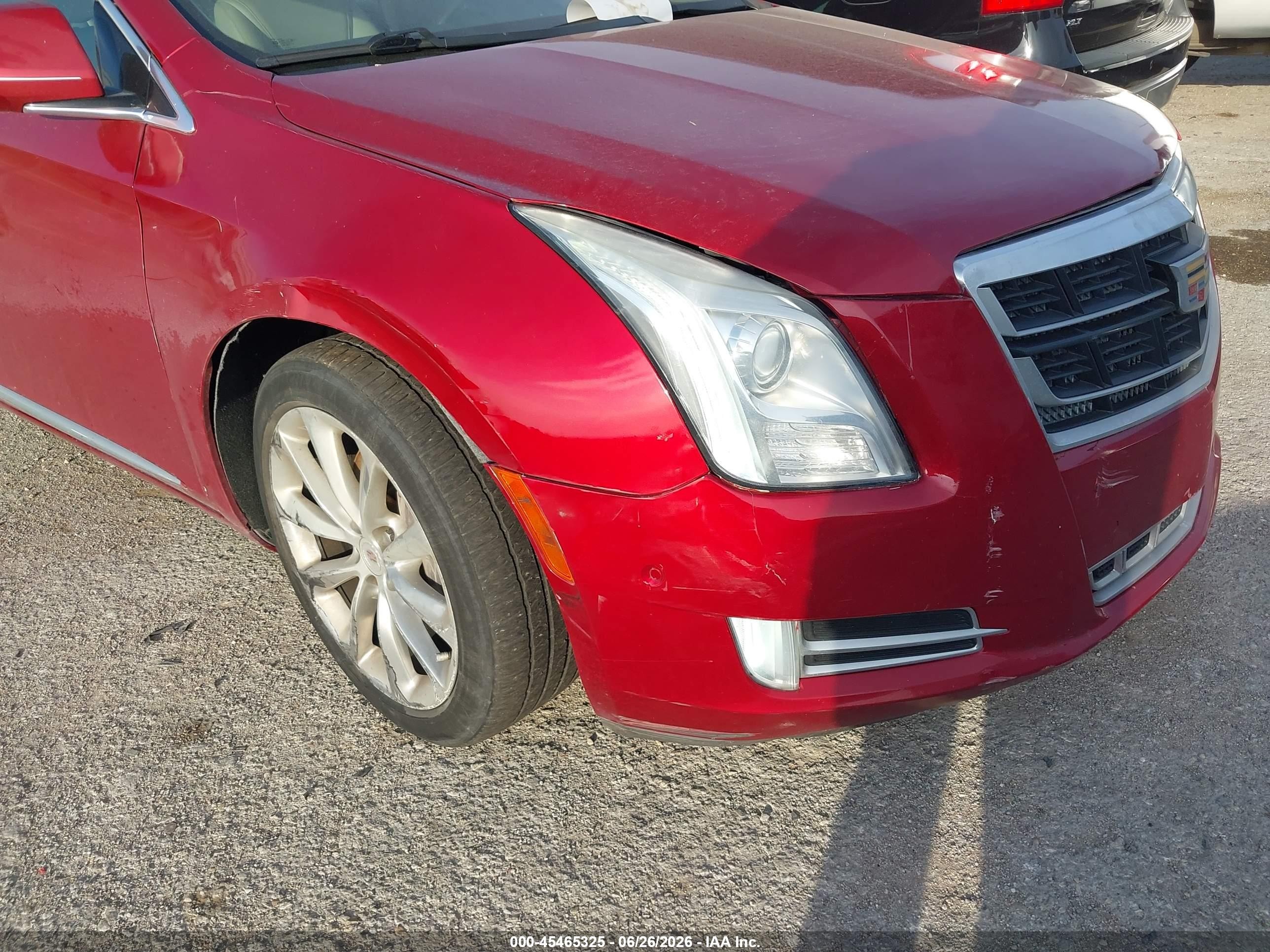 2014 Cadillac Xts Luxury Red vin: 2G61M5S31E9210197