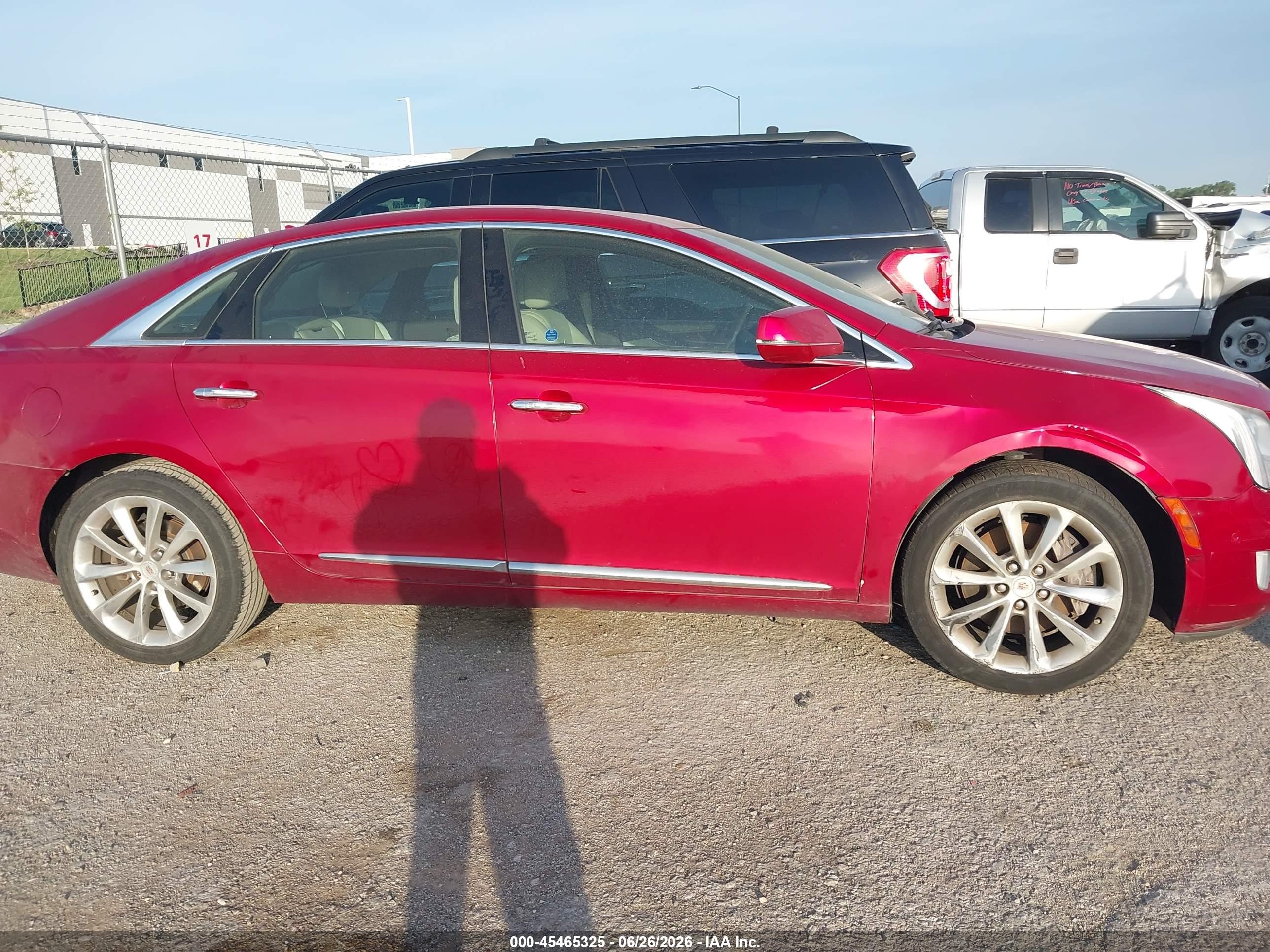 2014 Cadillac Xts Luxury Red vin: 2G61M5S31E9210197