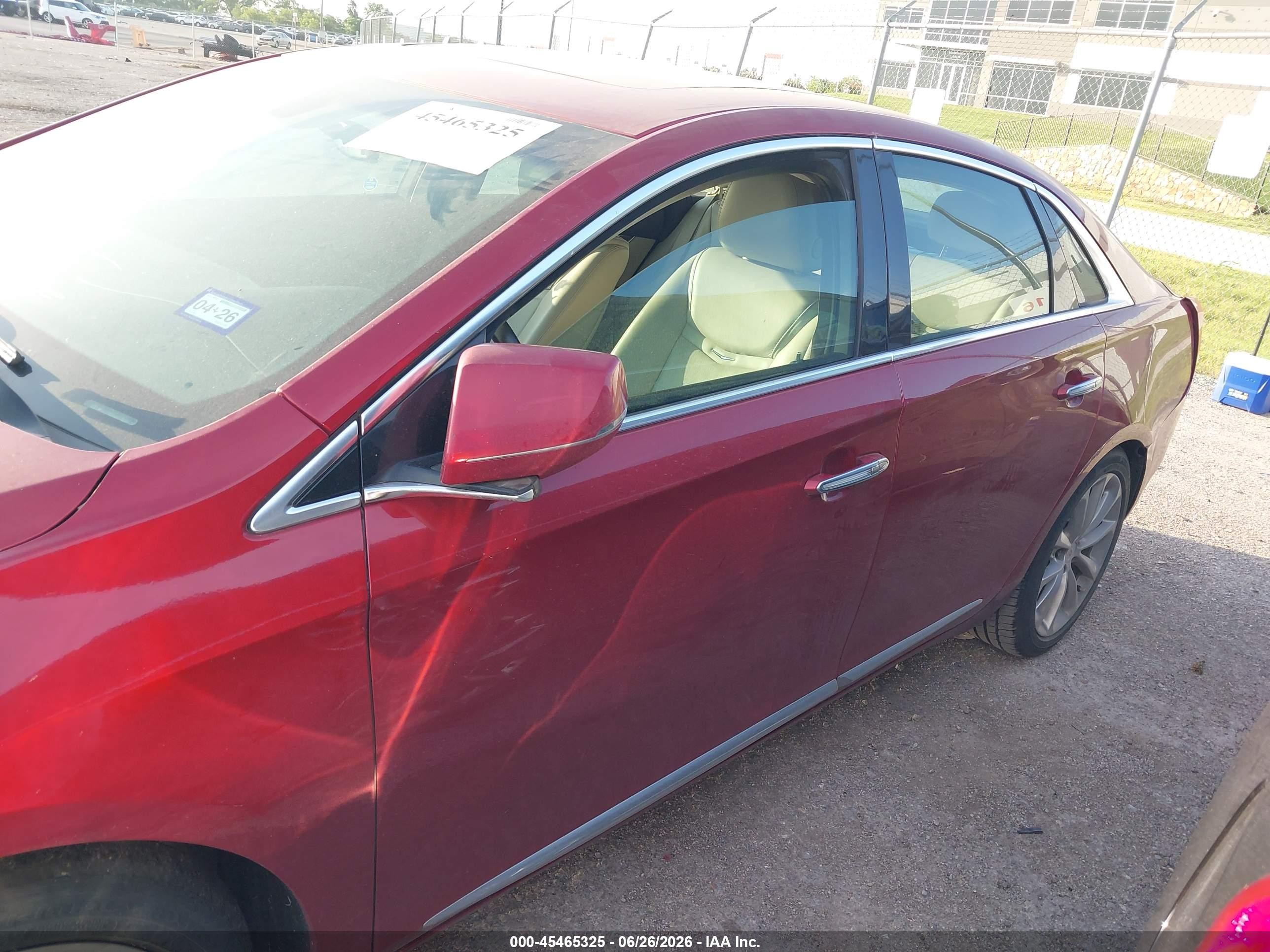 2014 Cadillac Xts Luxury Red vin: 2G61M5S31E9210197