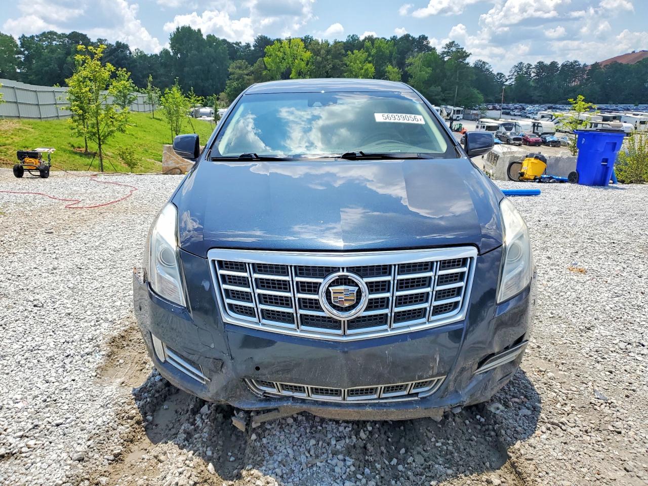 2014 Cadillac Xts Luxury Collection Blue vin: 2G61M5S31E9237383