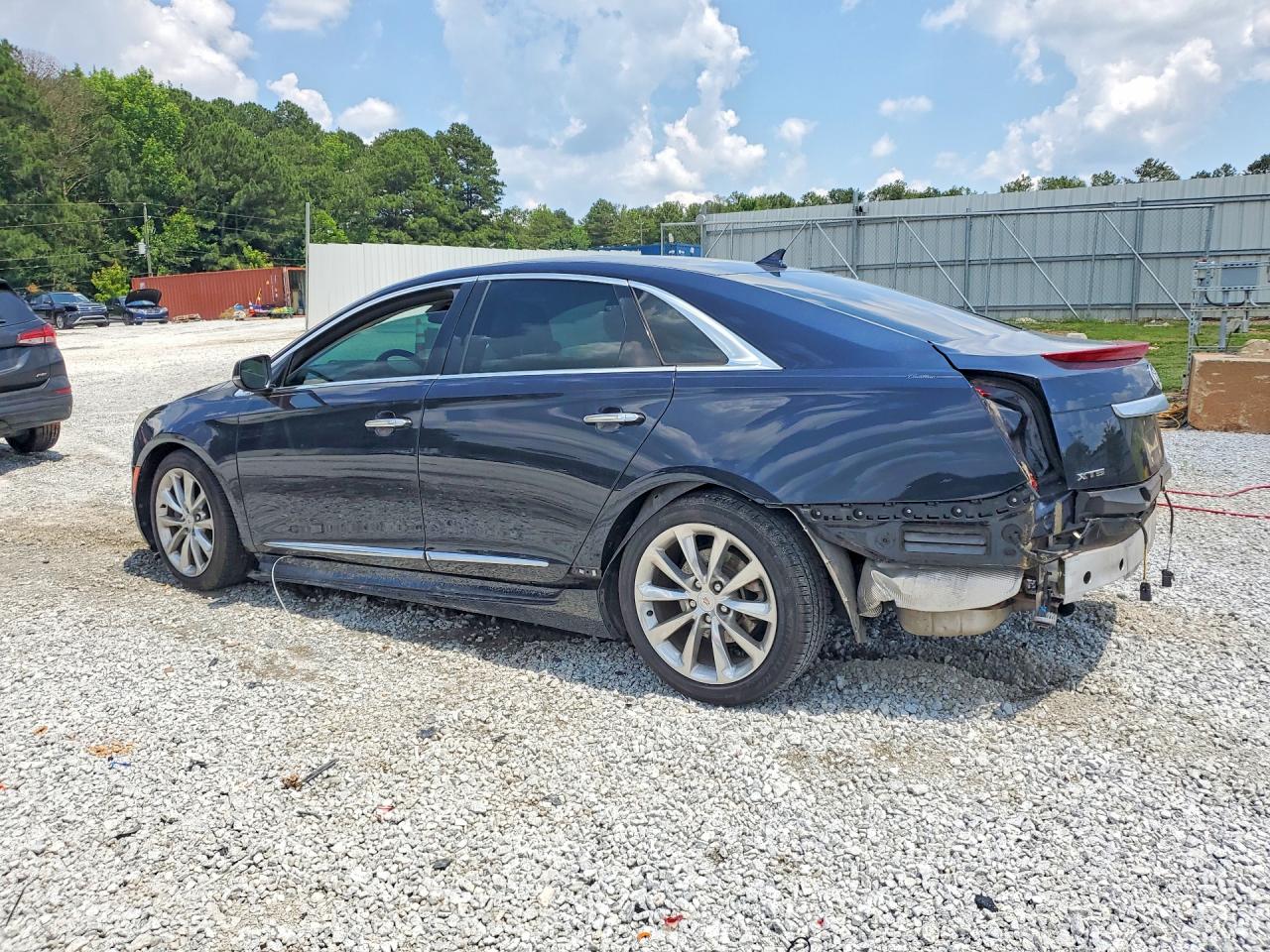 2014 Cadillac Xts Luxury Collection Blue vin: 2G61M5S31E9237383
