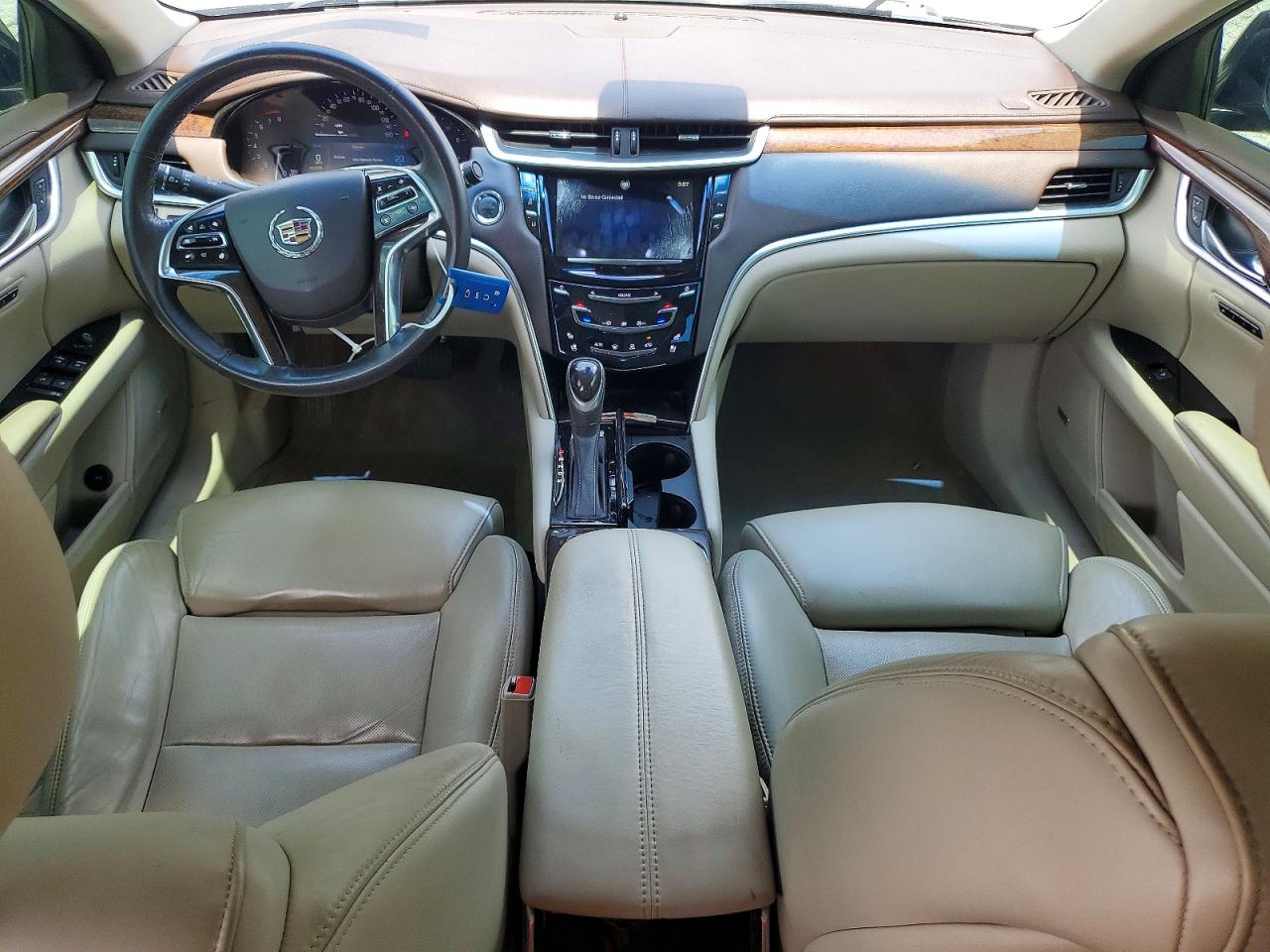 2014 Cadillac Xts Luxury Collection Blue vin: 2G61M5S31E9237383
