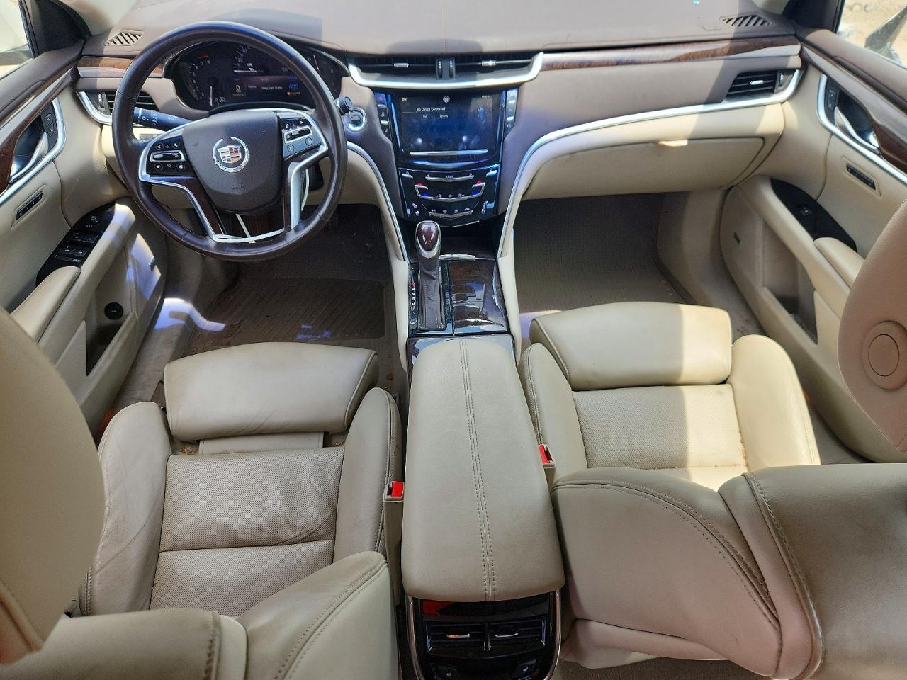 2014 Cadillac Xts Luxury Collection White vin: 2G61M5S31E9304516