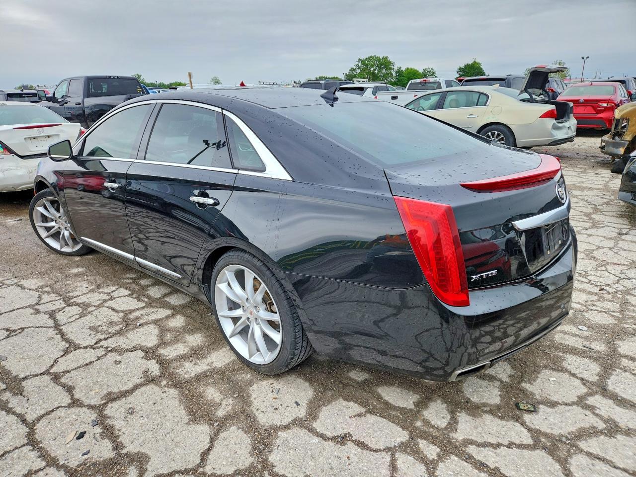 2014 Cadillac Xts Luxury Collection Black vin: 2G61M5S32E9120525