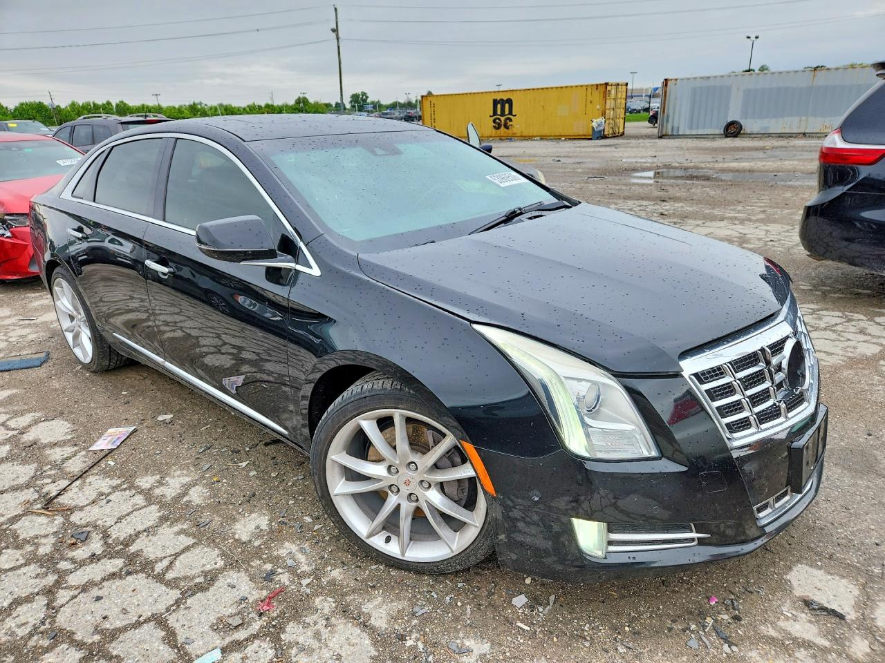 2014 Cadillac Xts Luxury Collection Black vin: 2G61M5S32E9120525