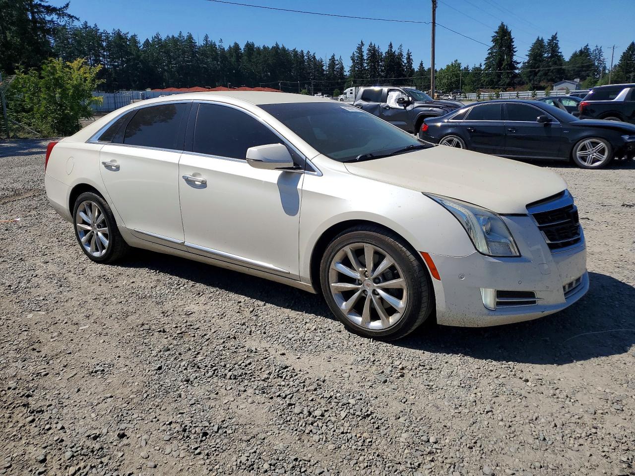 2014 Cadillac Xts Luxury Collection White vin: 2G61M5S32E9146493