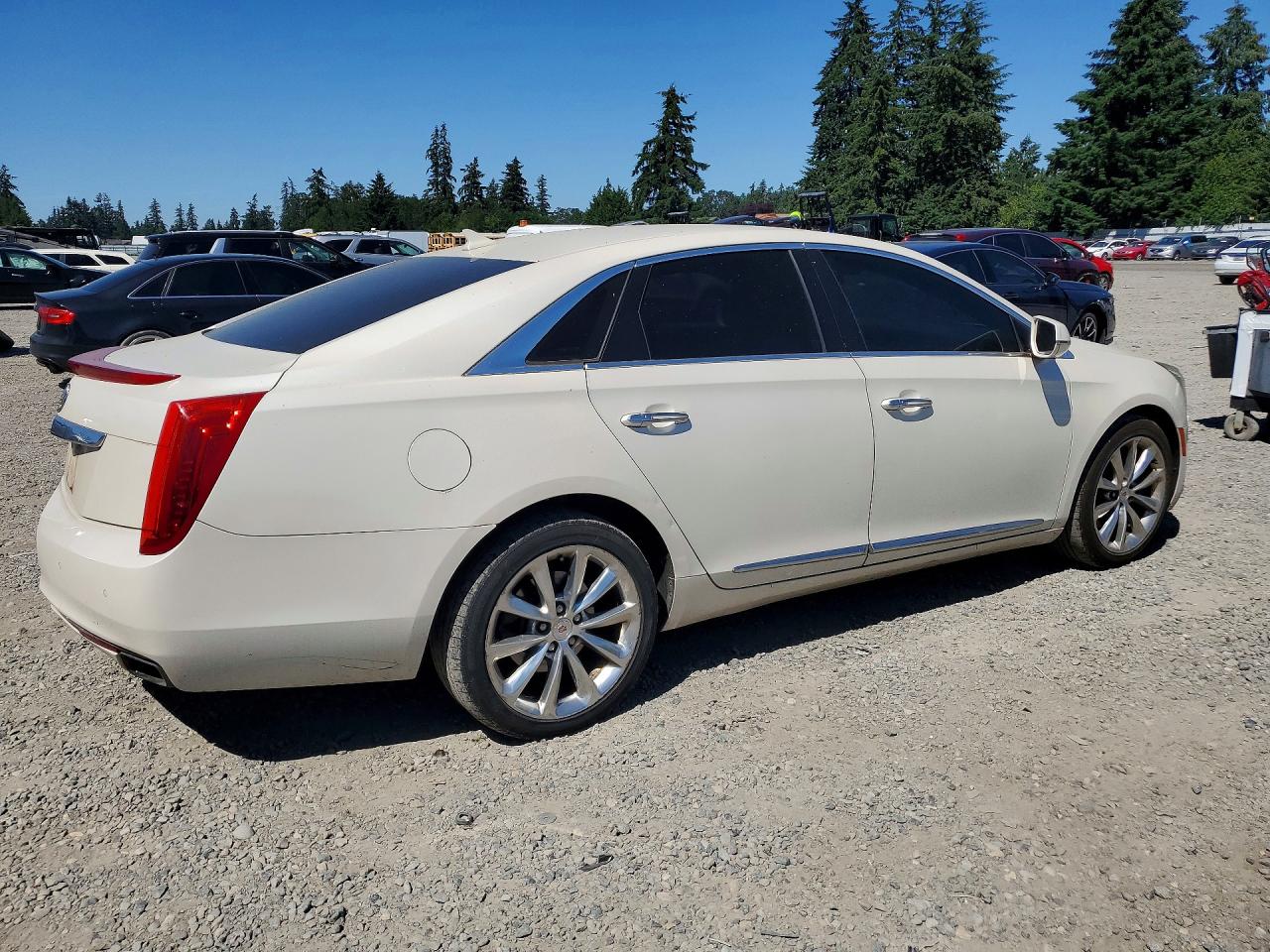 2014 Cadillac Xts Luxury Collection White vin: 2G61M5S32E9146493