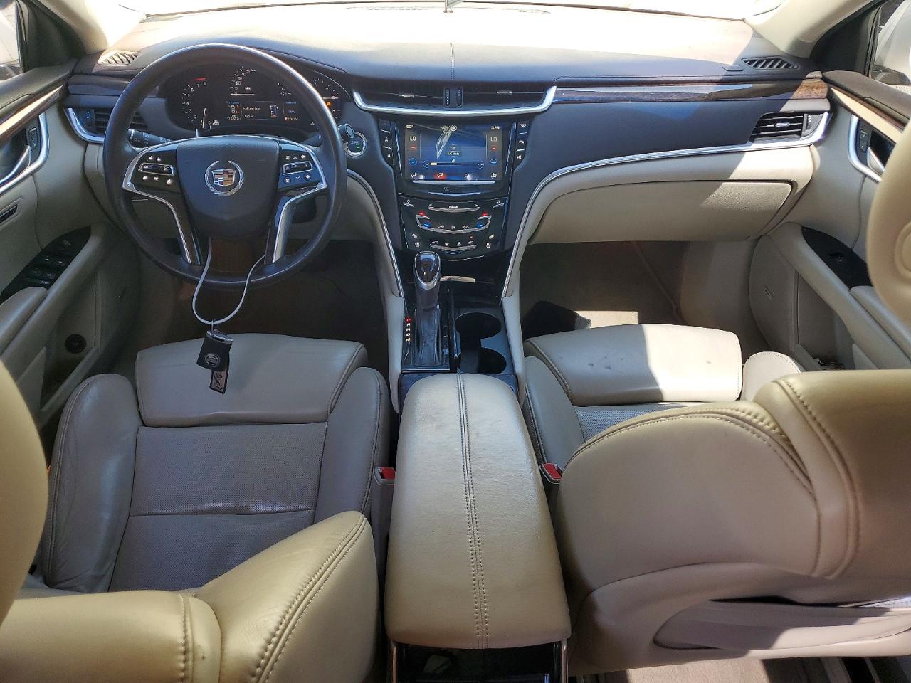 2014 Cadillac Xts Luxury Collection White vin: 2G61M5S32E9146493