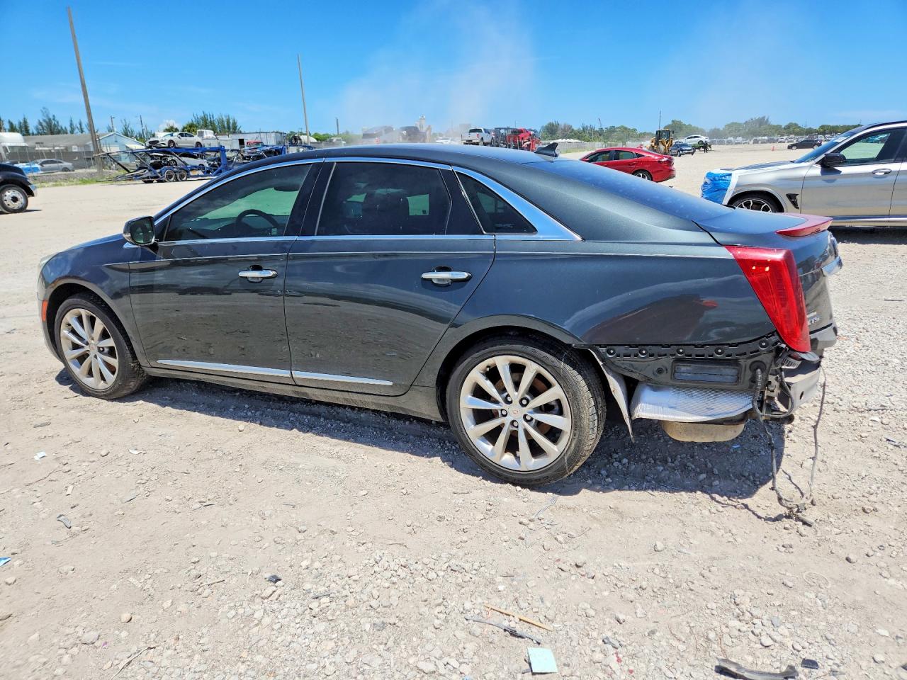 2014 Cadillac Xts Luxury Collection Gray vin: 2G61M5S32E9200312