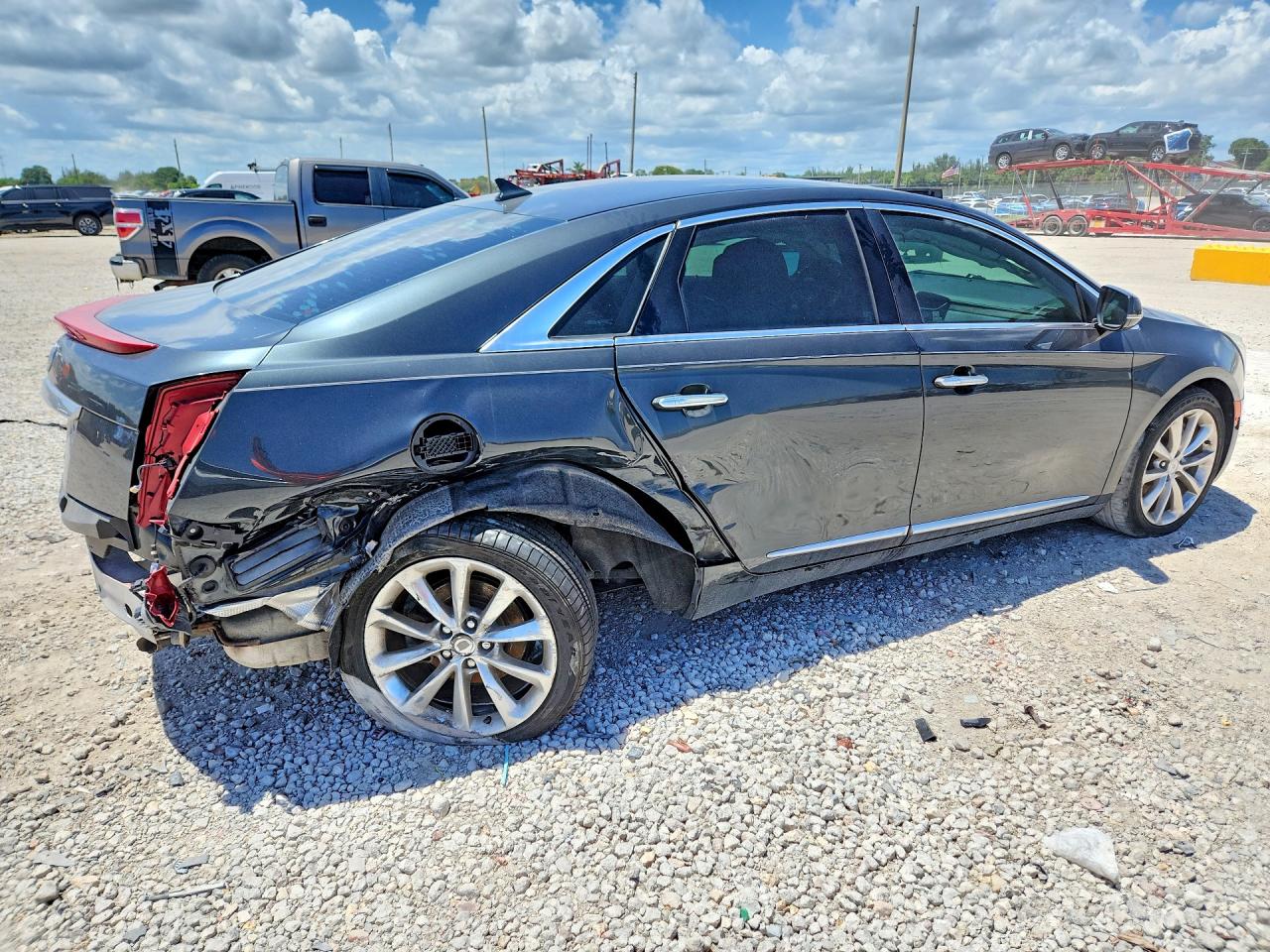 2014 Cadillac Xts Luxury Collection Gray vin: 2G61M5S32E9200312
