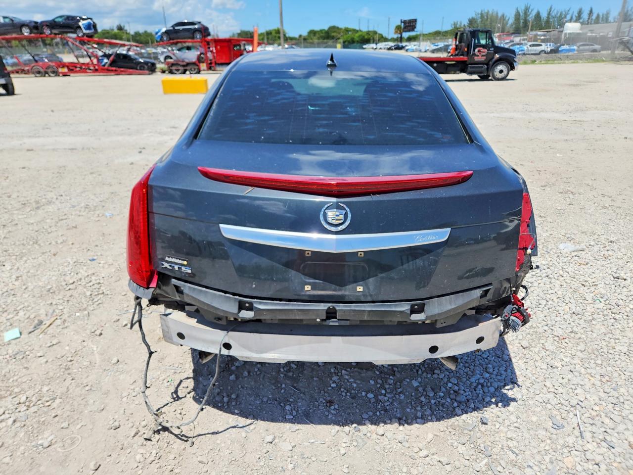 2014 Cadillac Xts Luxury Collection Gray vin: 2G61M5S32E9200312