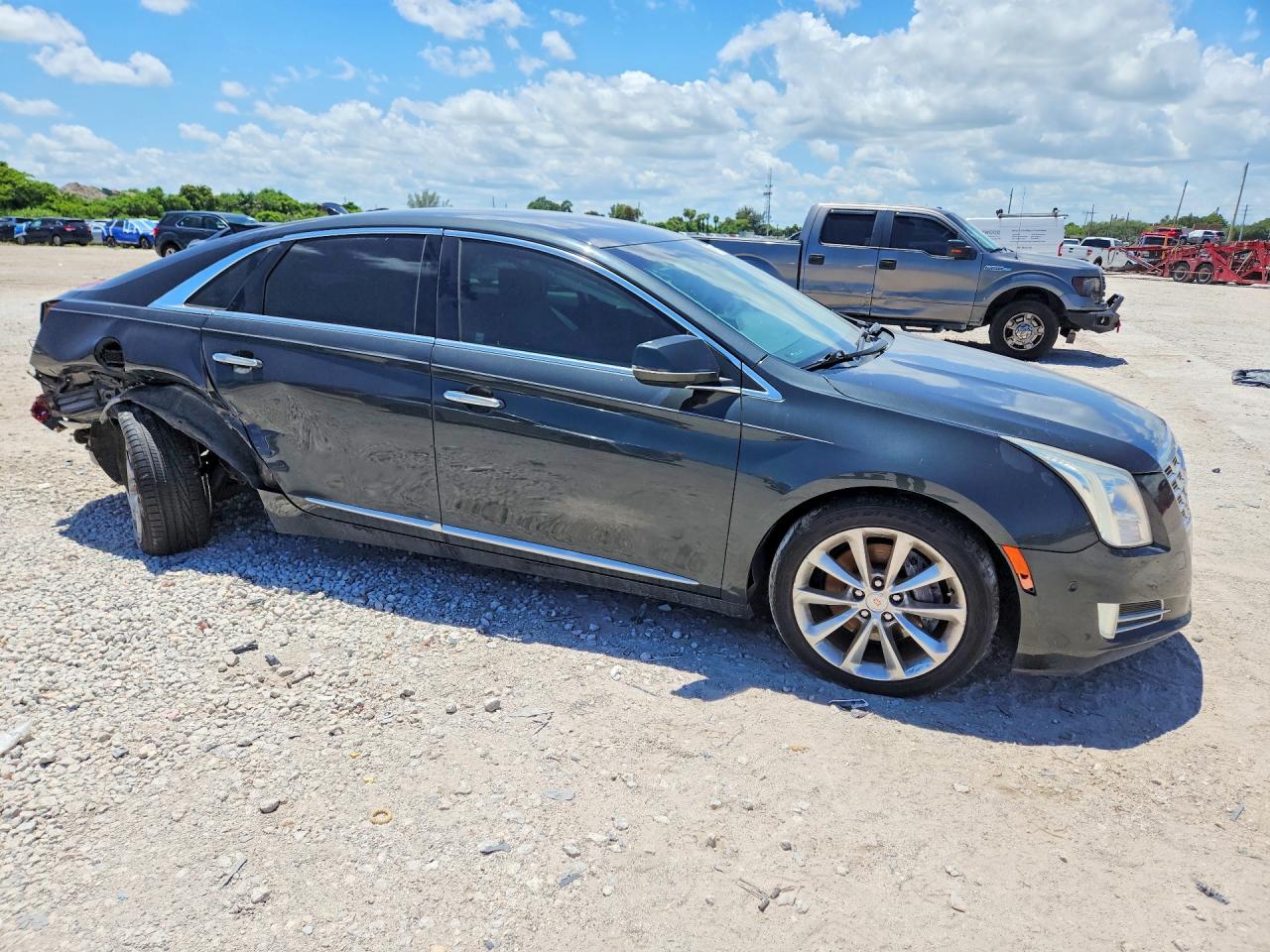2014 Cadillac Xts Luxury Collection Gray vin: 2G61M5S32E9200312