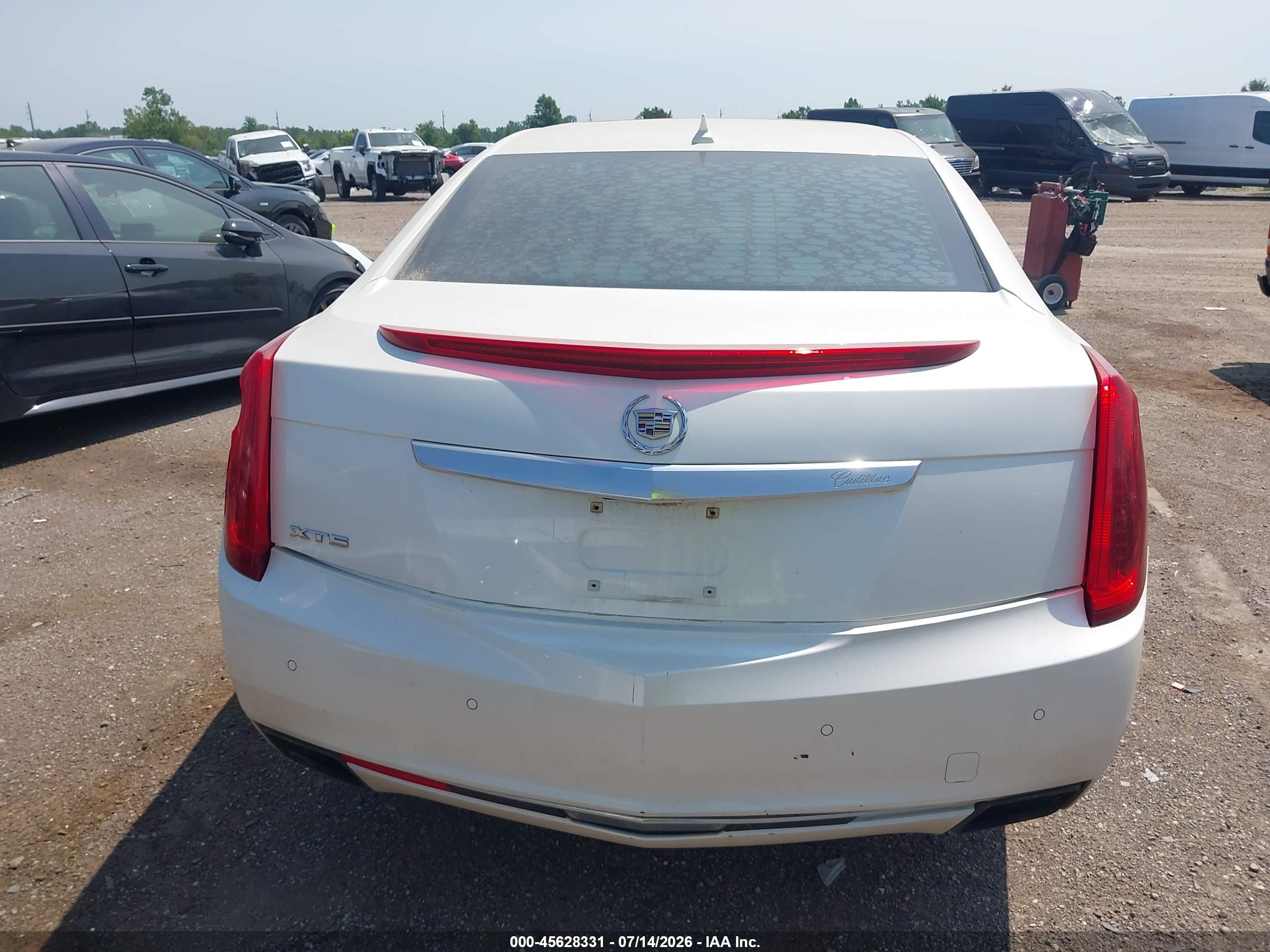 2014 Cadillac Xts Luxury White vin: 2G61M5S33E9161651