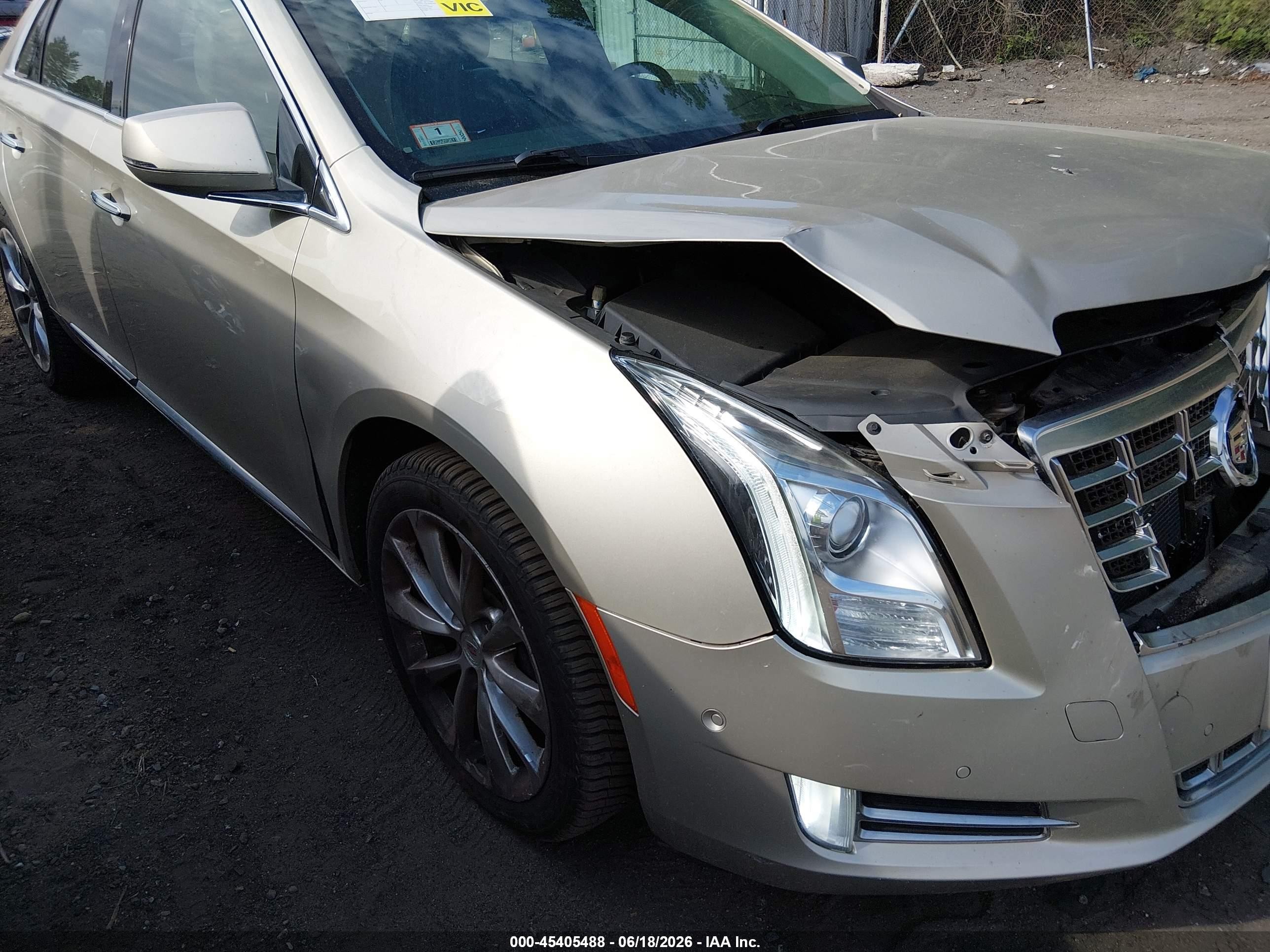 2014 Cadillac Xts Luxury Золотой vin: 2G61M5S33E9185464